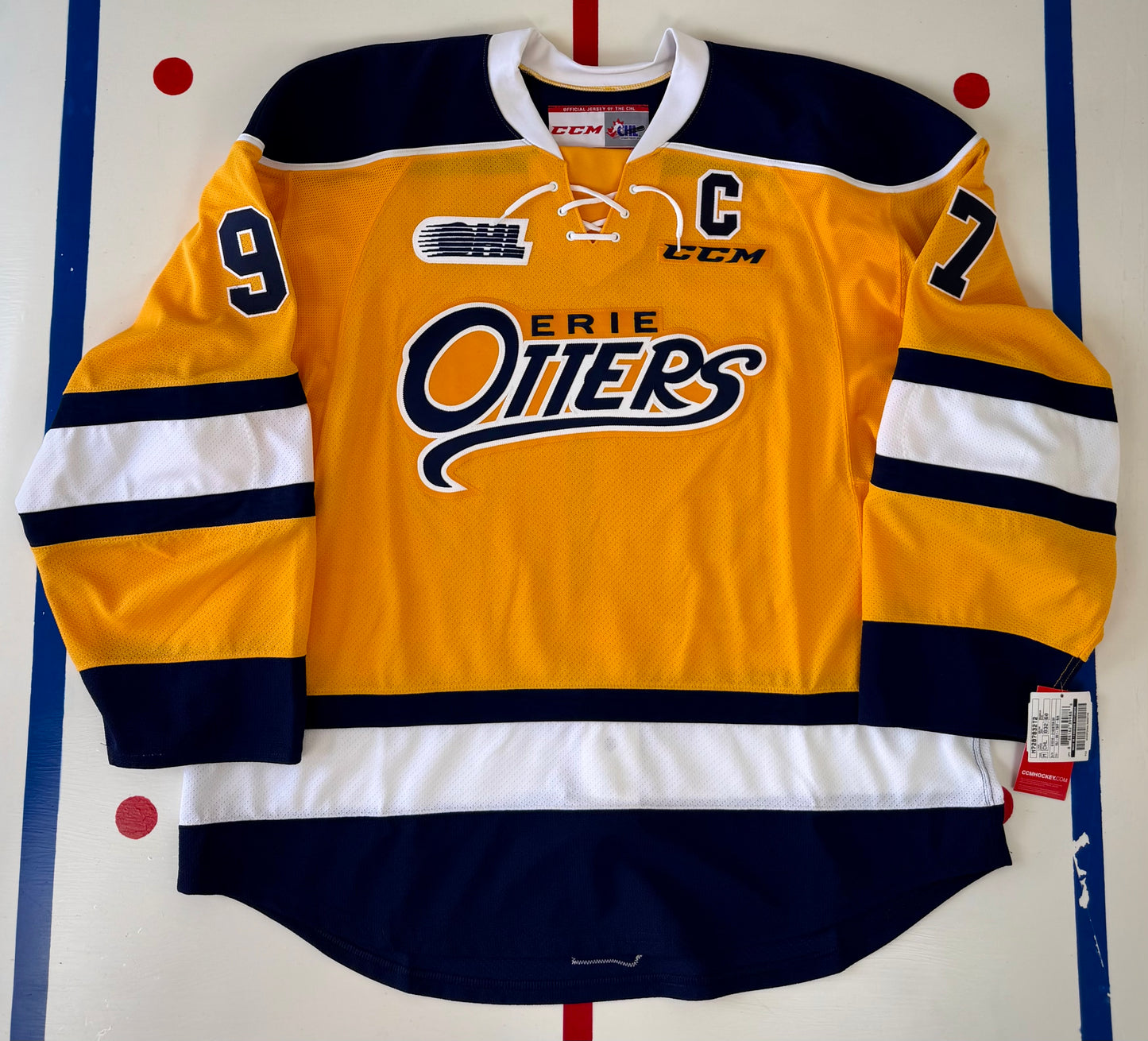 Erie Otters Conner McDavid 2014-2015 Alternate OHL Hockey Jersey (60/XXXL)
