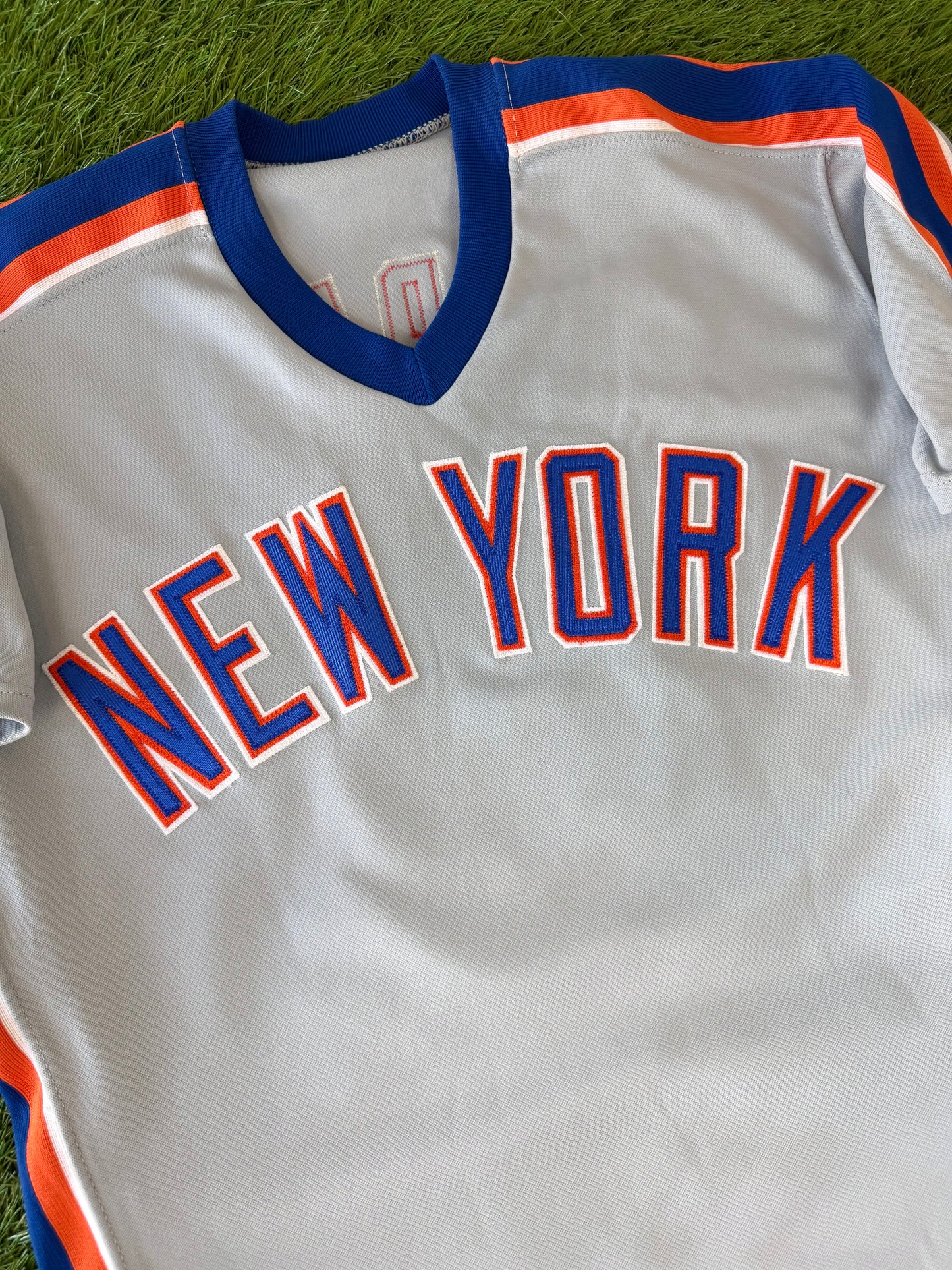 New York Mets Lou Thornton 1989 Game Worn MLB Baseball Jersey (42/Large)