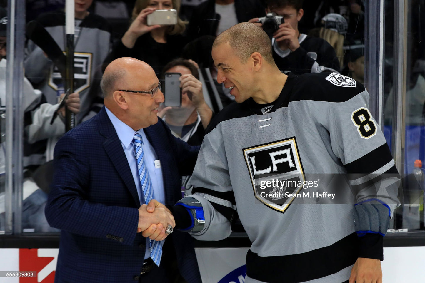 Los Angeles Kings Jarome Iginla 2017 NHL Hockey Jersey (58/XXL)