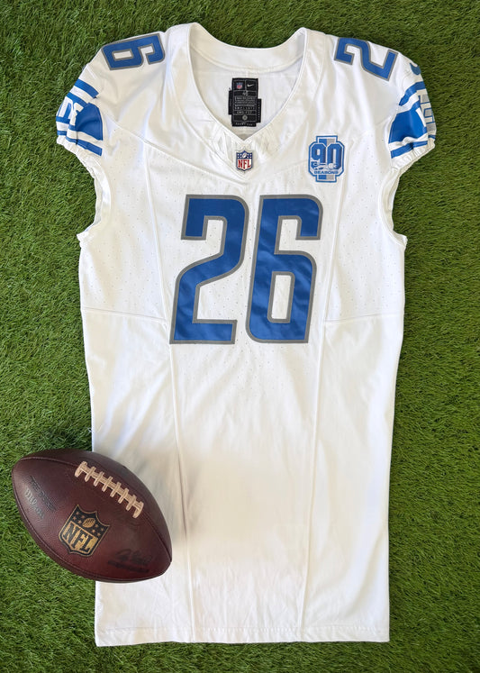 Detroit Lions Jahmyr Gibbs 2023 NFL Football Jersey (46/Large)