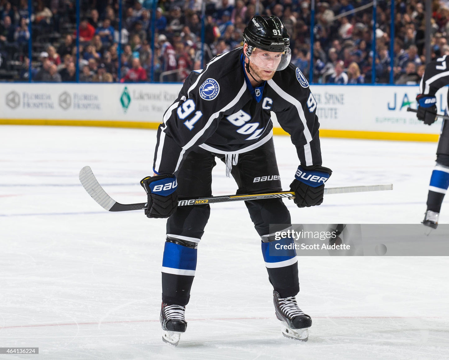 Tampa Bay Lightning Steven Stamkos 2014-2016 Alternate NHL Hockey Jersey (52/Large)