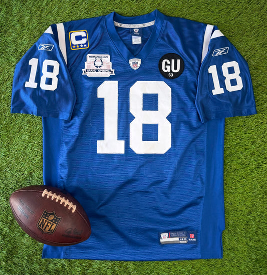 Indianapolis Colts Peyton Manning 2008 NFL Football Jersey (48/Large)
