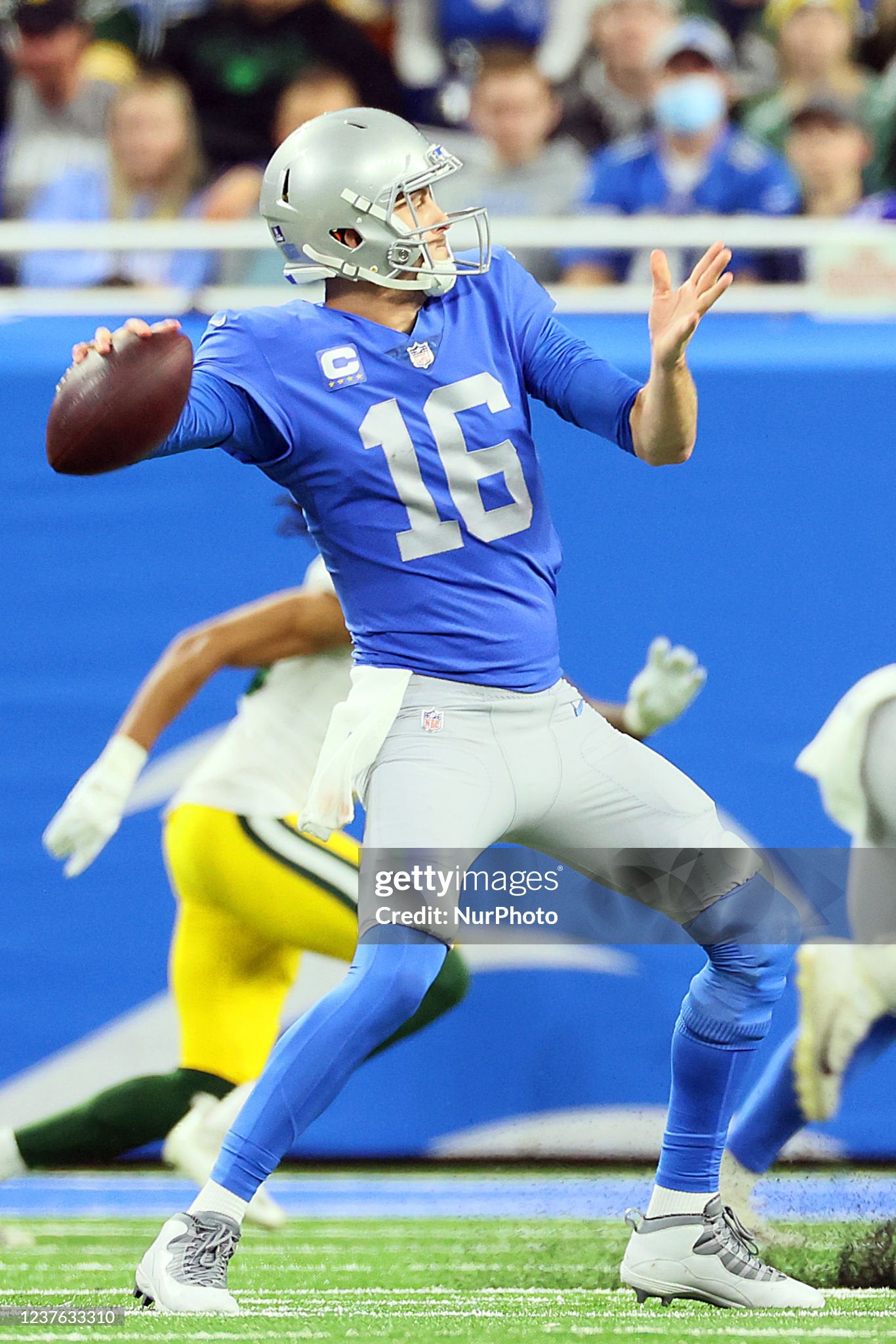 Detroit Lions Jared Goff 2021 NFL Football Jersey (38/Medium)