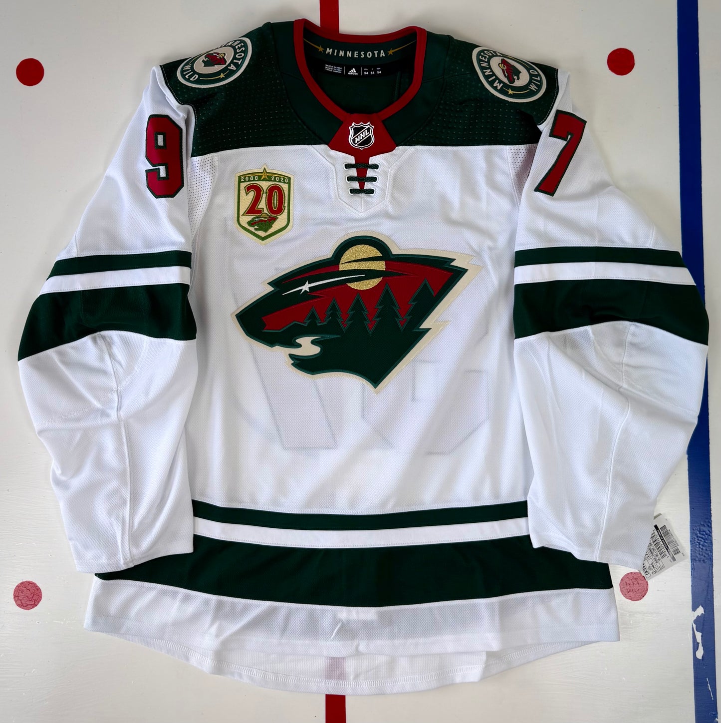 Minnesota Wild Kirill Kaprizov 2020-2021 NHL Hockey Jersey (54/XL)
