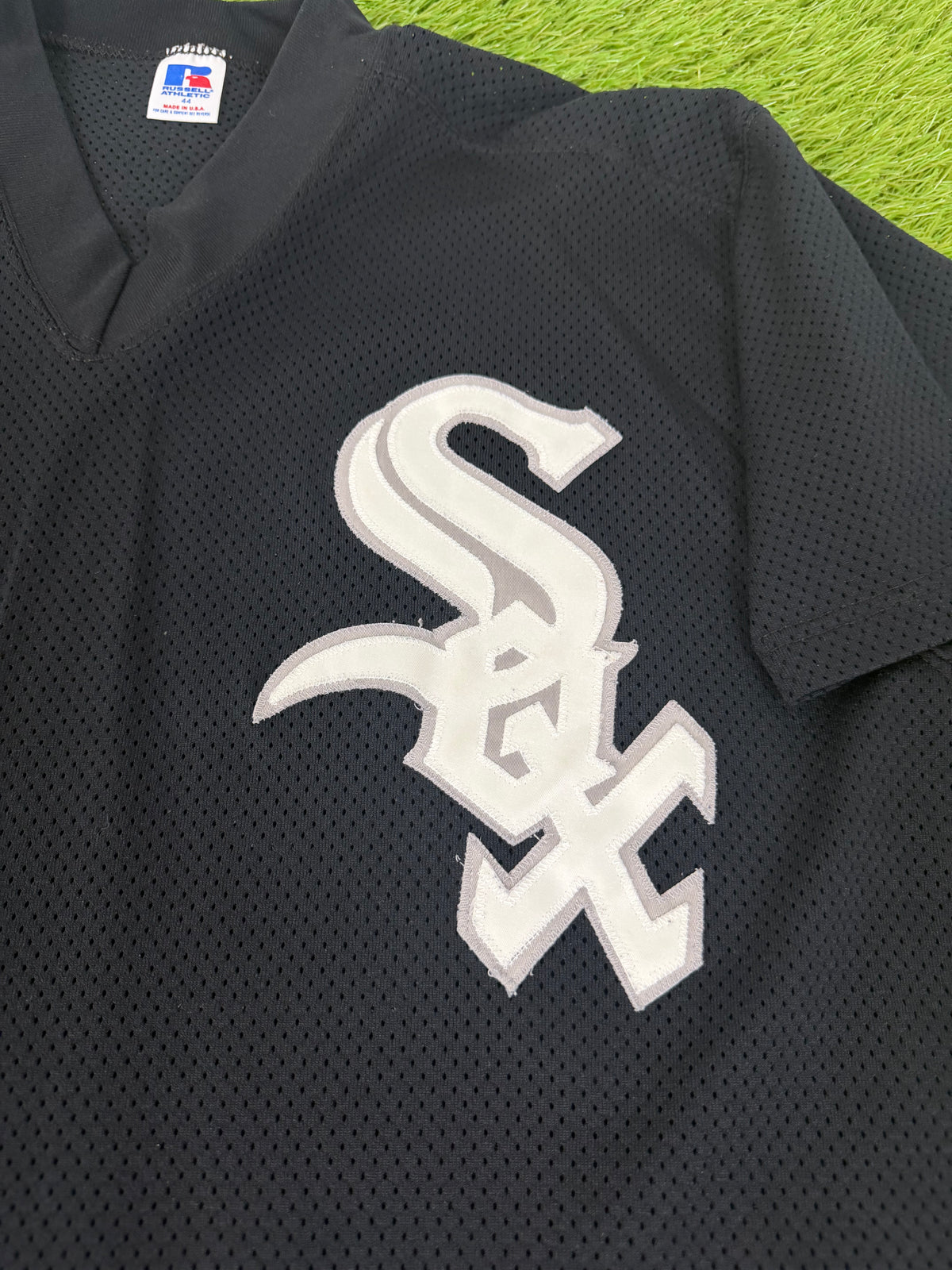 Chicago White Sox Frank Thomas 1992 Batting Practice MLB Baseball Jersey (44/Large)