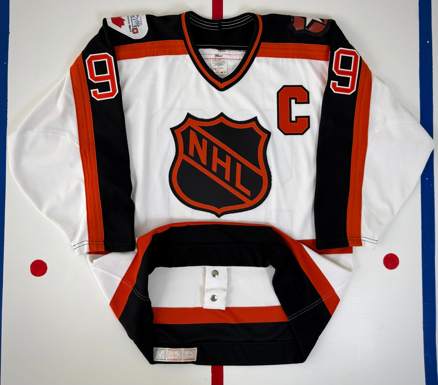 Wayne Gretzky 1989 Campbell Conference NHL All Star Game Hockey Jersey (44/Medium)