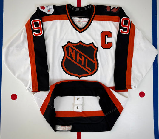 Wayne Gretzky 1989 Campbell Conference NHL All Star Game Hockey Jersey (44/Medium)