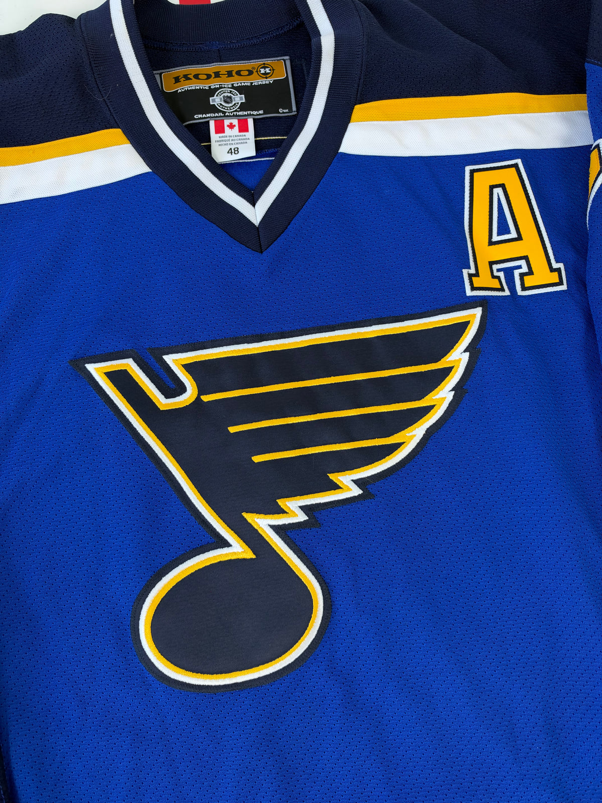 St. Louis Blues Pierre Turgeon 2000-2001 NHL Hockey Jersey (48/Large)