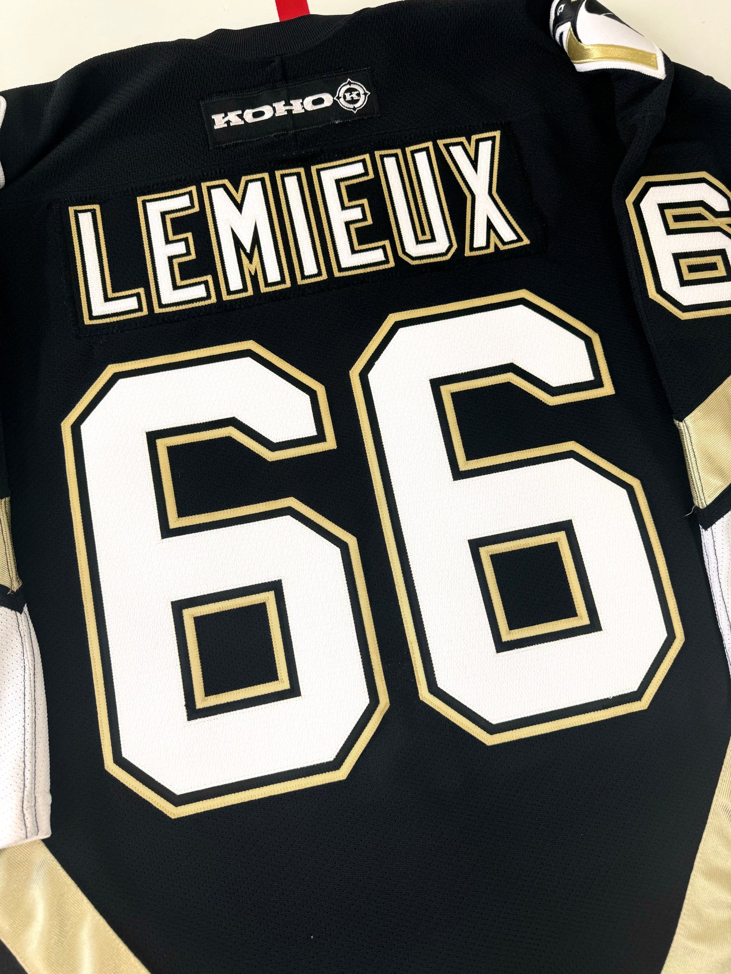 Pittsburgh Penguins Mario Lemieux 2000-2004 NHL Hockey Jersey (48/Large)