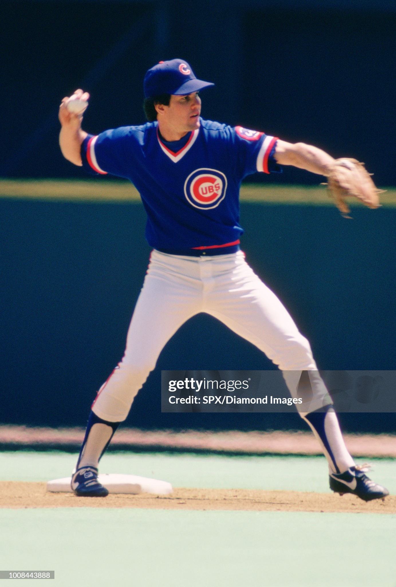 Chicago Cubs Ryne Sandberg 1987-1989 MLB Baseball Jersey (42/Large)
