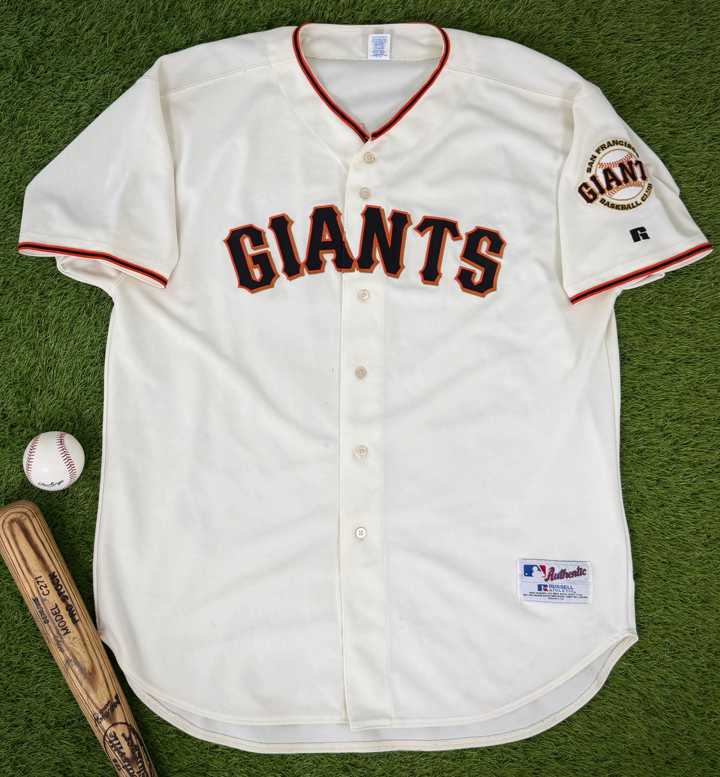 San Francisco Giants Barry Bonds 2000-2004 MLB Baseball Jersey (56/XXXL)