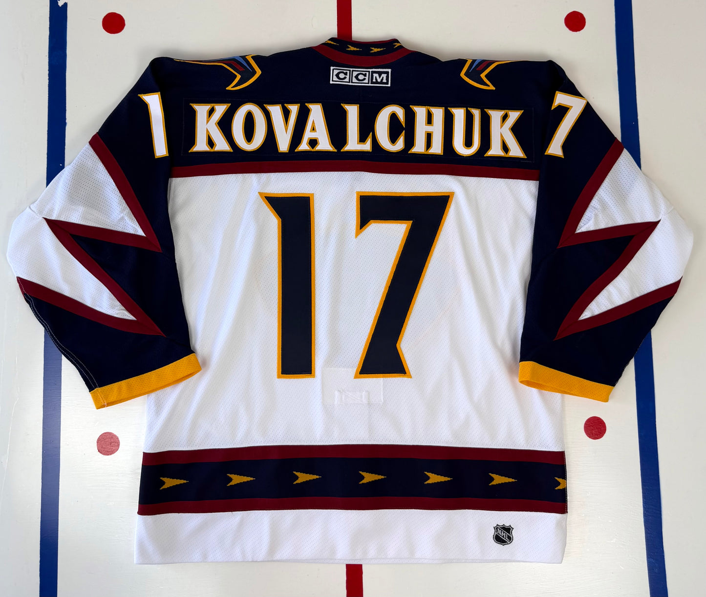 Atlanta Thrashers Ilya Kovalchuk 2001-2003 NHL Hockey Jersey (52/XL)