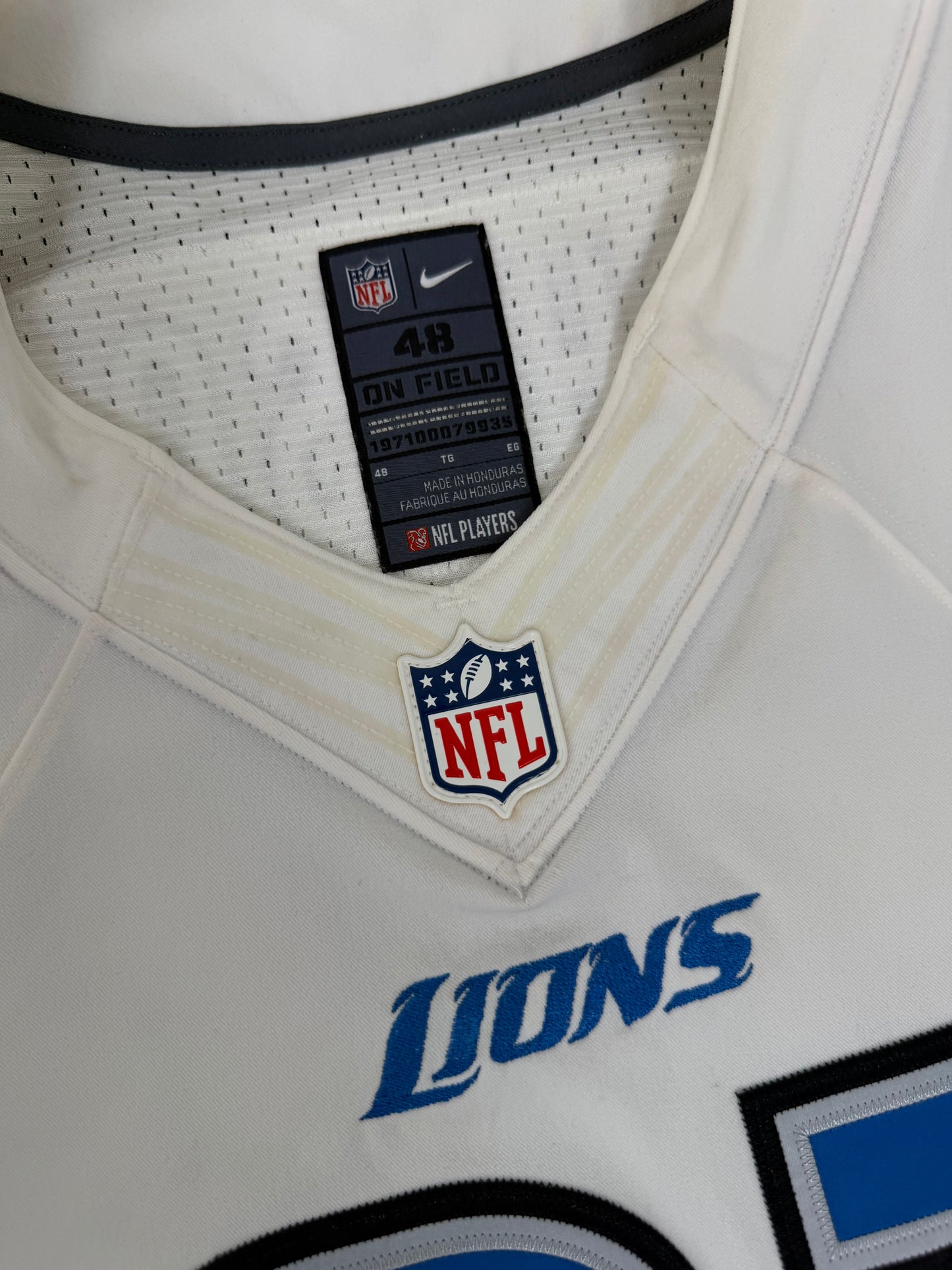 Detroit Lions Calvin Johnson 2012-2013 NFL Football Jersey (48/XL)