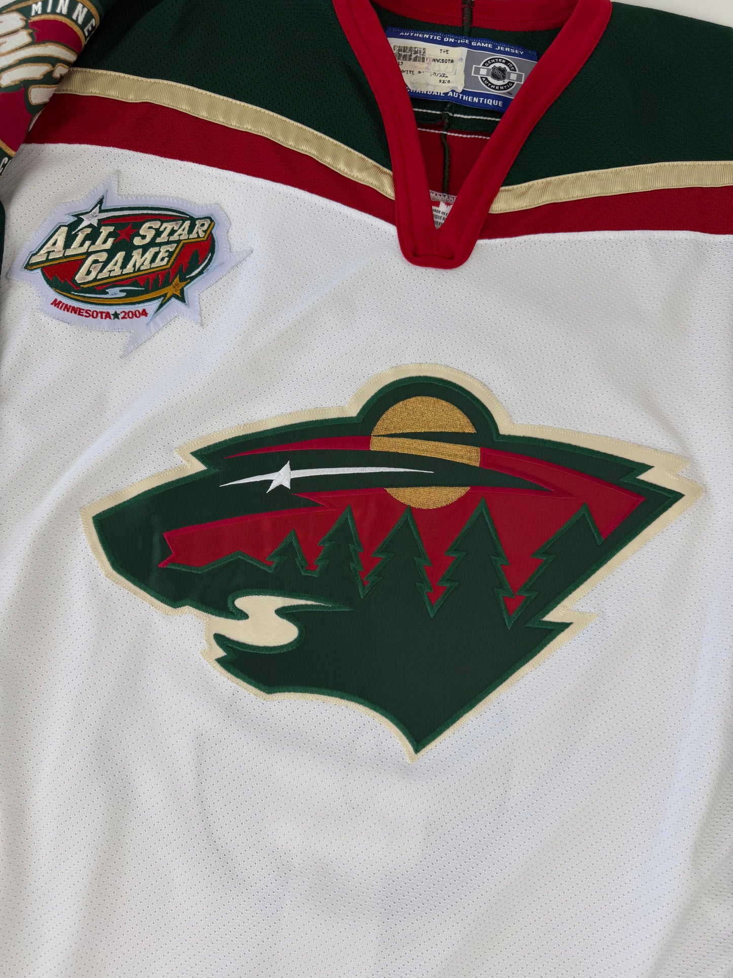 Minnesota Wild Brent Burns 2003-2004 NHL Hockey Jersey (56/XXXL)