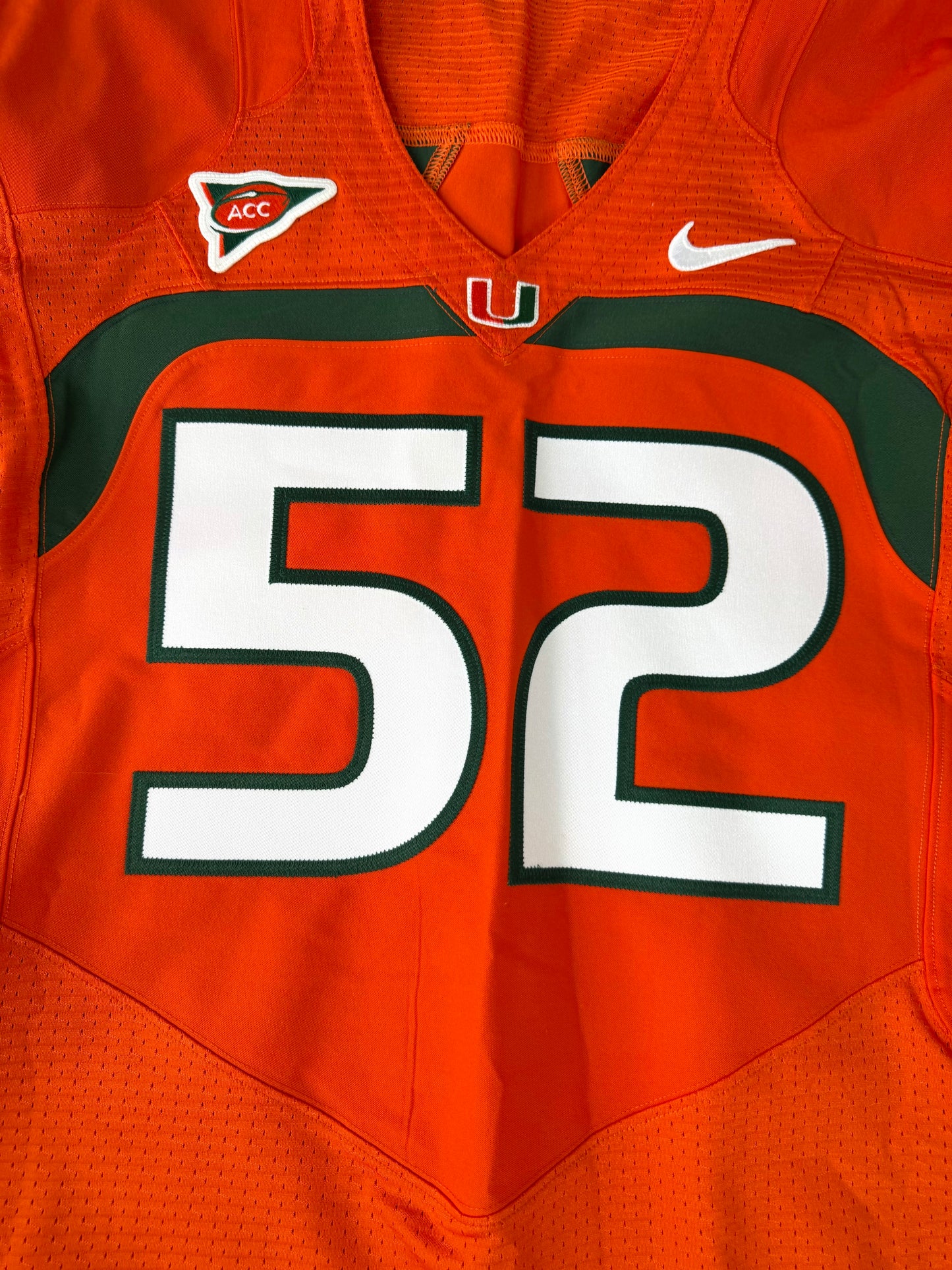 University of Miami Hurricanes Denzel Perryman 2014 College Football Jersey (48/XL)