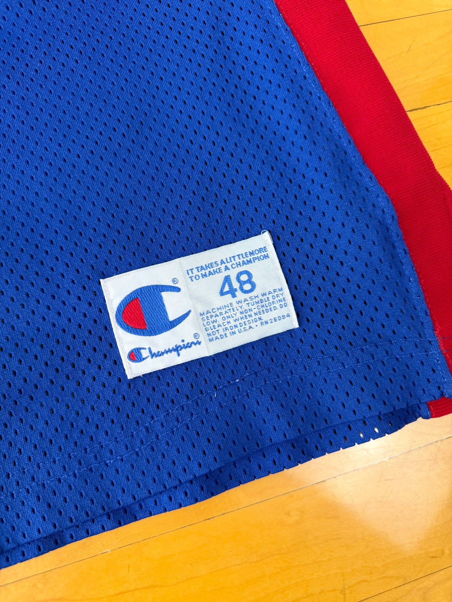 Detroit Pistons Isiah Thomas 1992-1993 NBA Basketball Jersey (48/XL)
