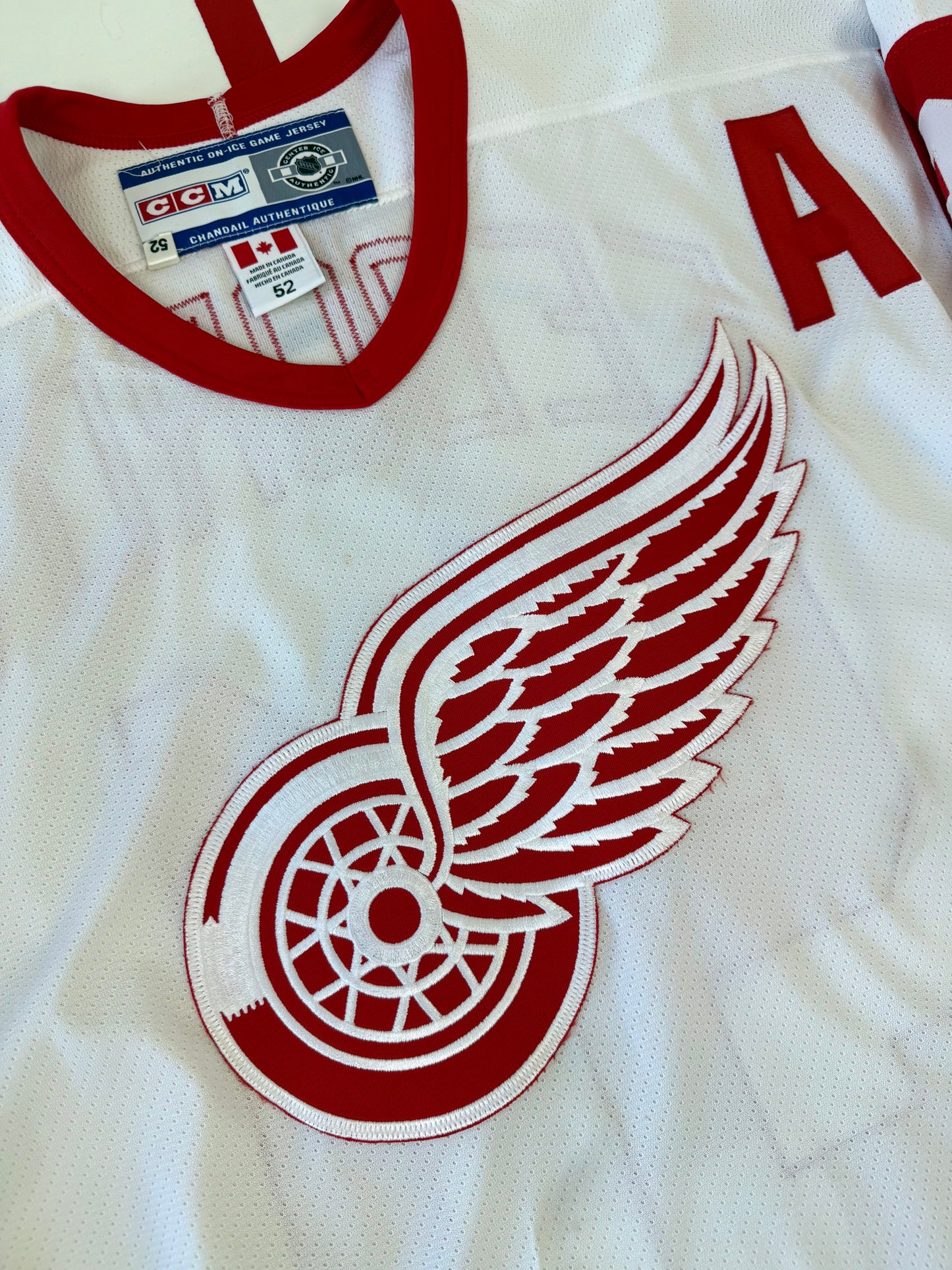 Detroit Red Wings 2002-2003 Sergei Fedorov NHL Hockey Jersey (52/XL)