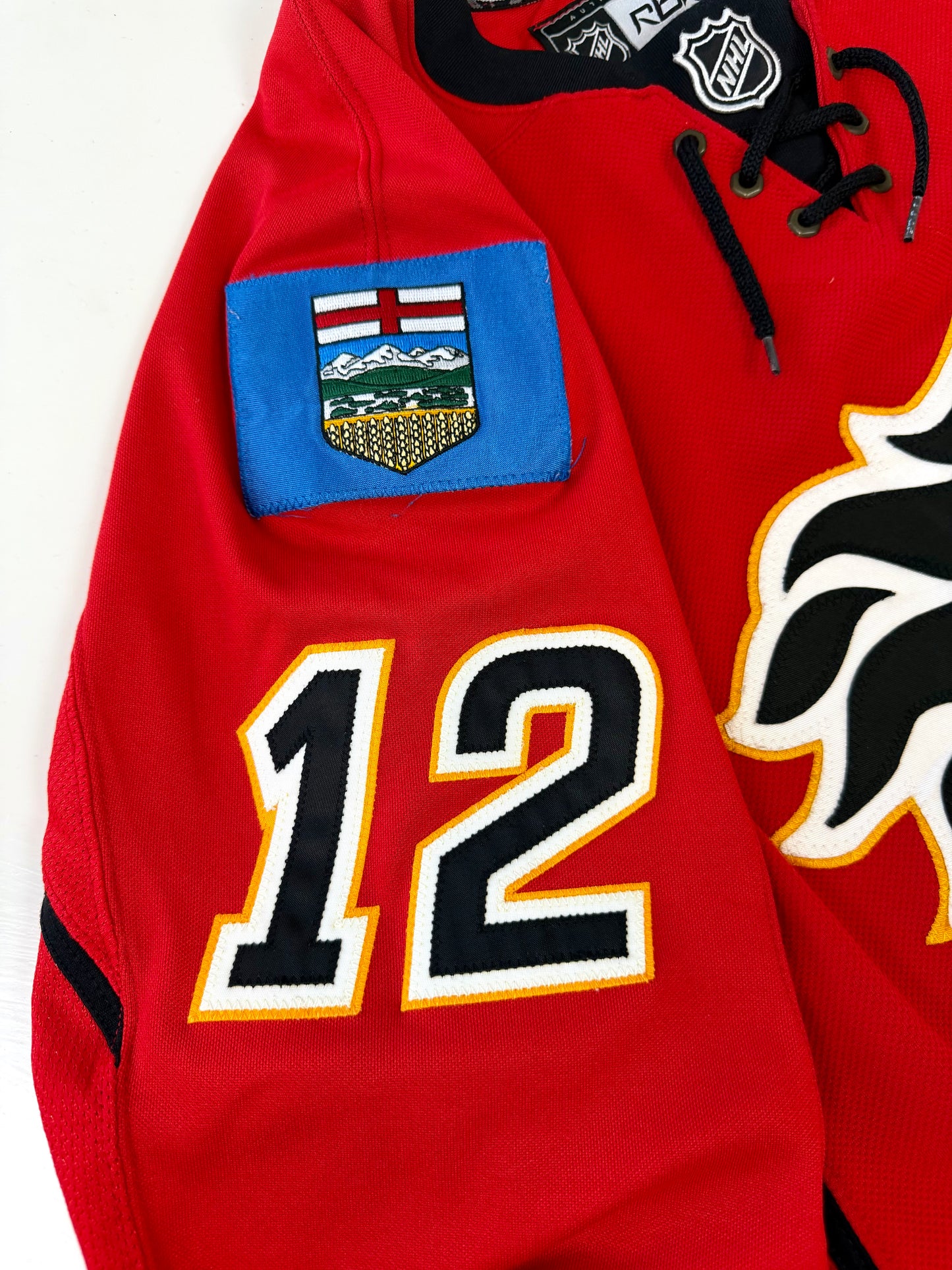 Calgary Flames Jarome Iginla 2007-2008 NHL Hockey Jersey (60/XXXL)