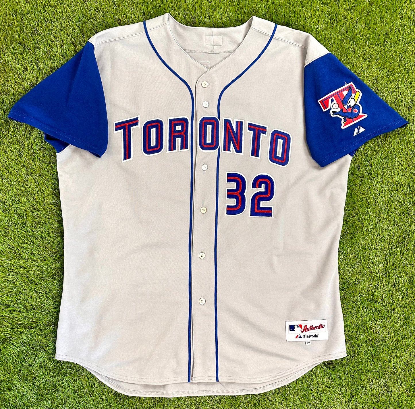 Toronto Blue Jays 2003 Roy Halladay Road “Vest” Alternate MLB Baseball Jersey (54/XXL)