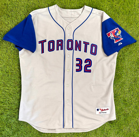 Toronto Blue Jays 2003 Roy Halladay Road “Vest” Alternate MLB Baseball Jersey (54/XXL)