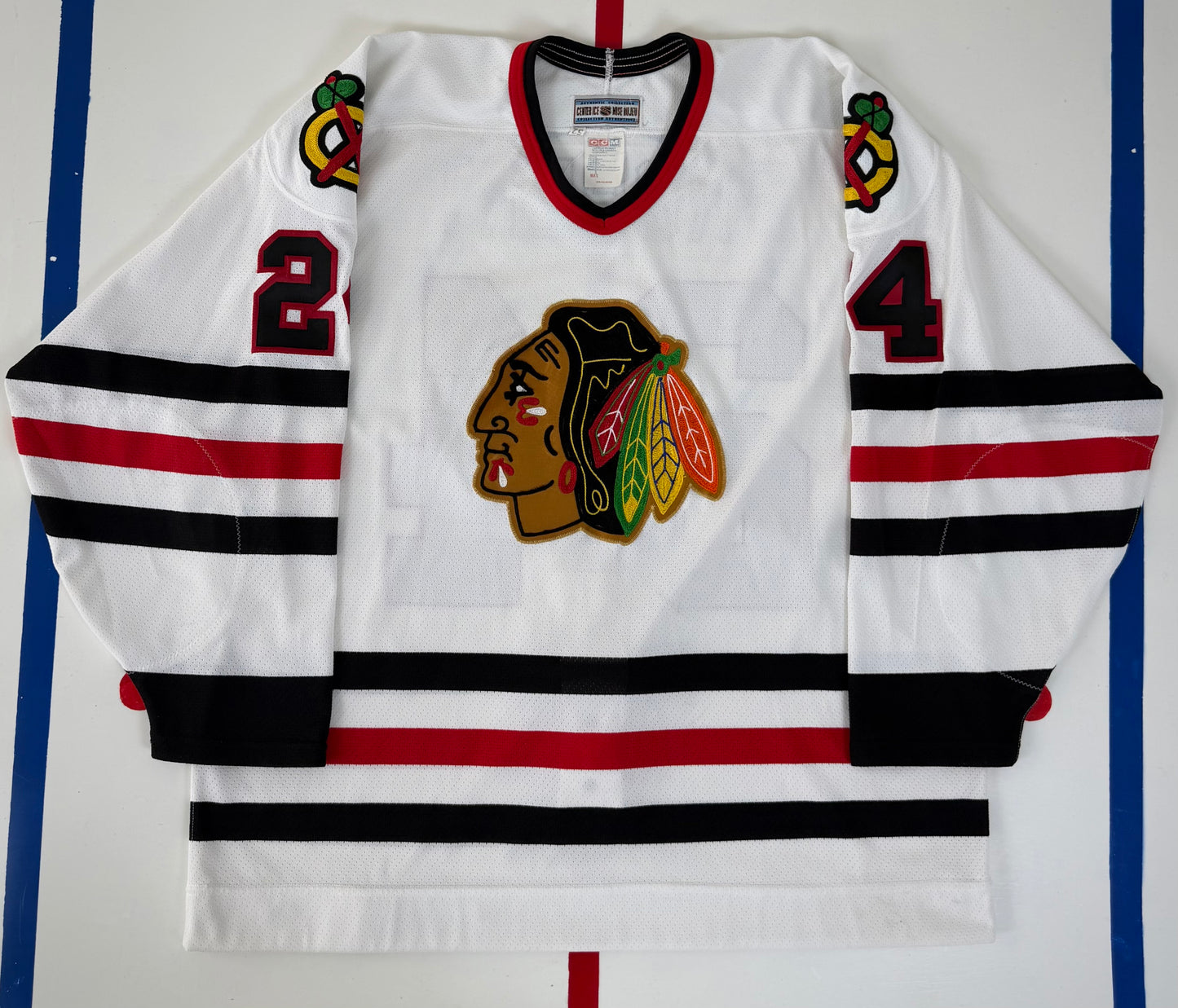 Chicago Blackhawks Bob Probert 1995-1996 NHL Hockey Jersey (52/XL)