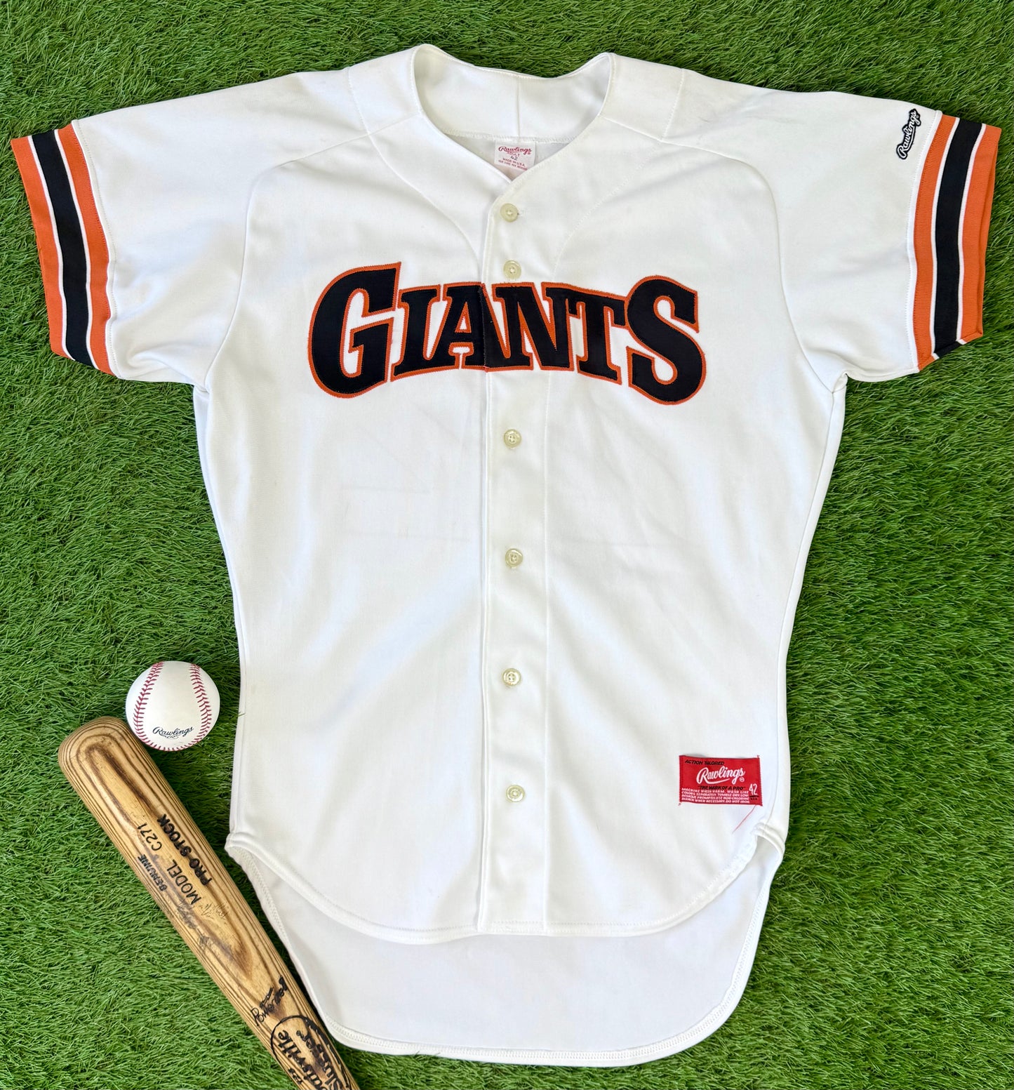 San Francisco Giants Will Clark 1987-1991 MLB Baseball Jersey (42/Medium)