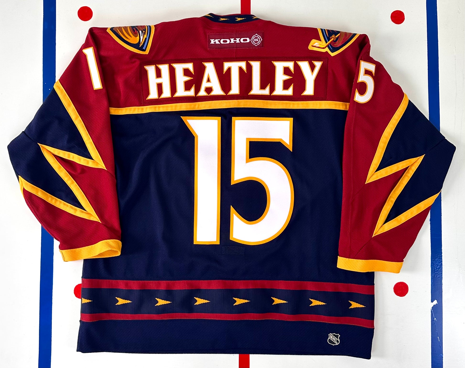 CCM Dany Heatley Ottawa Senators NHL Hockey Jersey Vintage Red