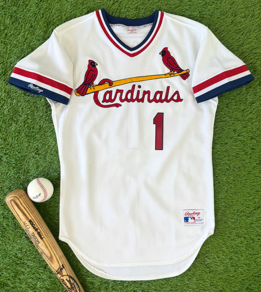 St. Louis Cardinals Ozzie Smith 1991 MLB Baseball Jersey (36/Small)