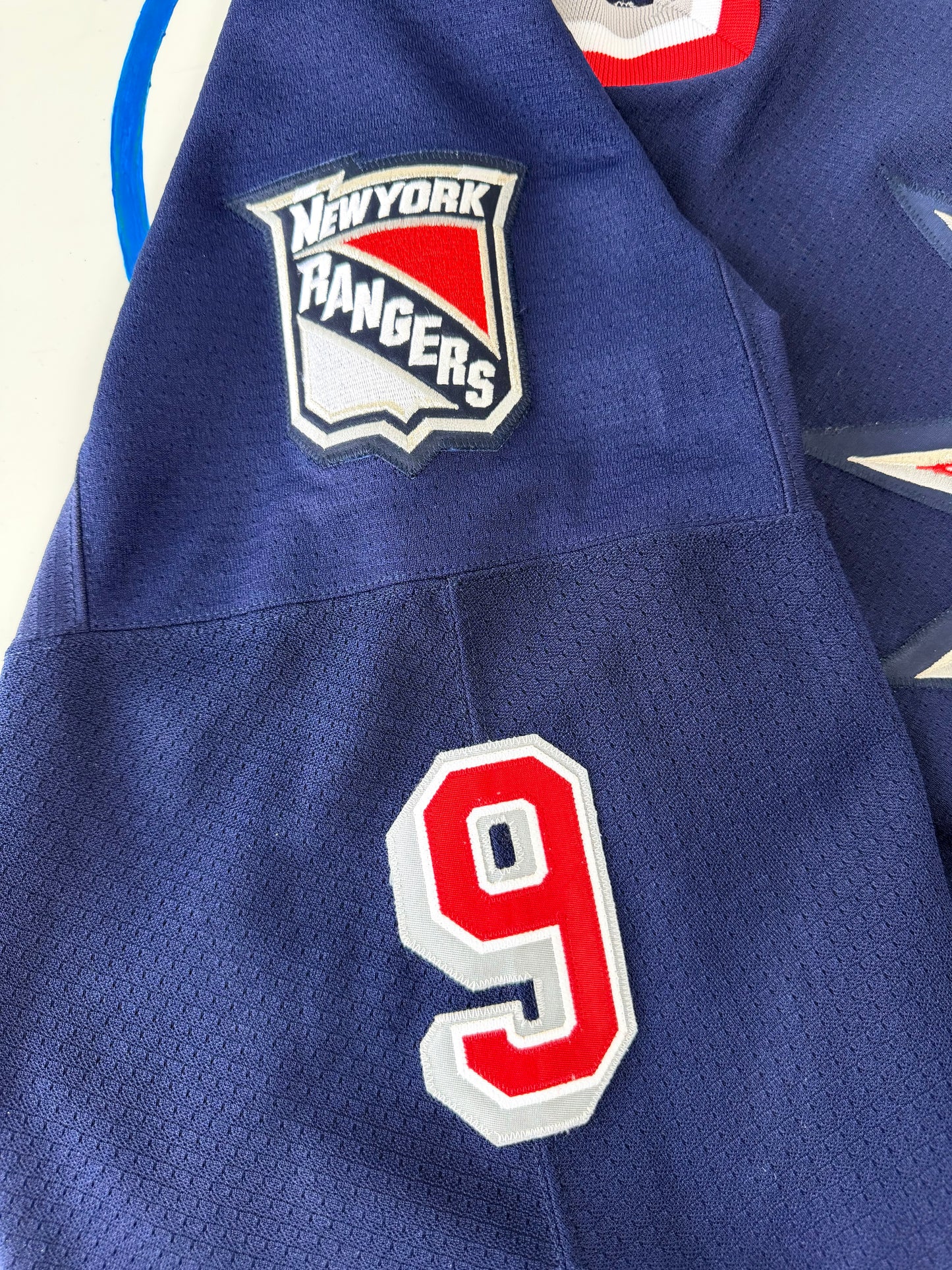 New York Rangers Adam Graves 1999-2000 Alternate Lady Liberty NHL Hockey Jersey (56/XXL)