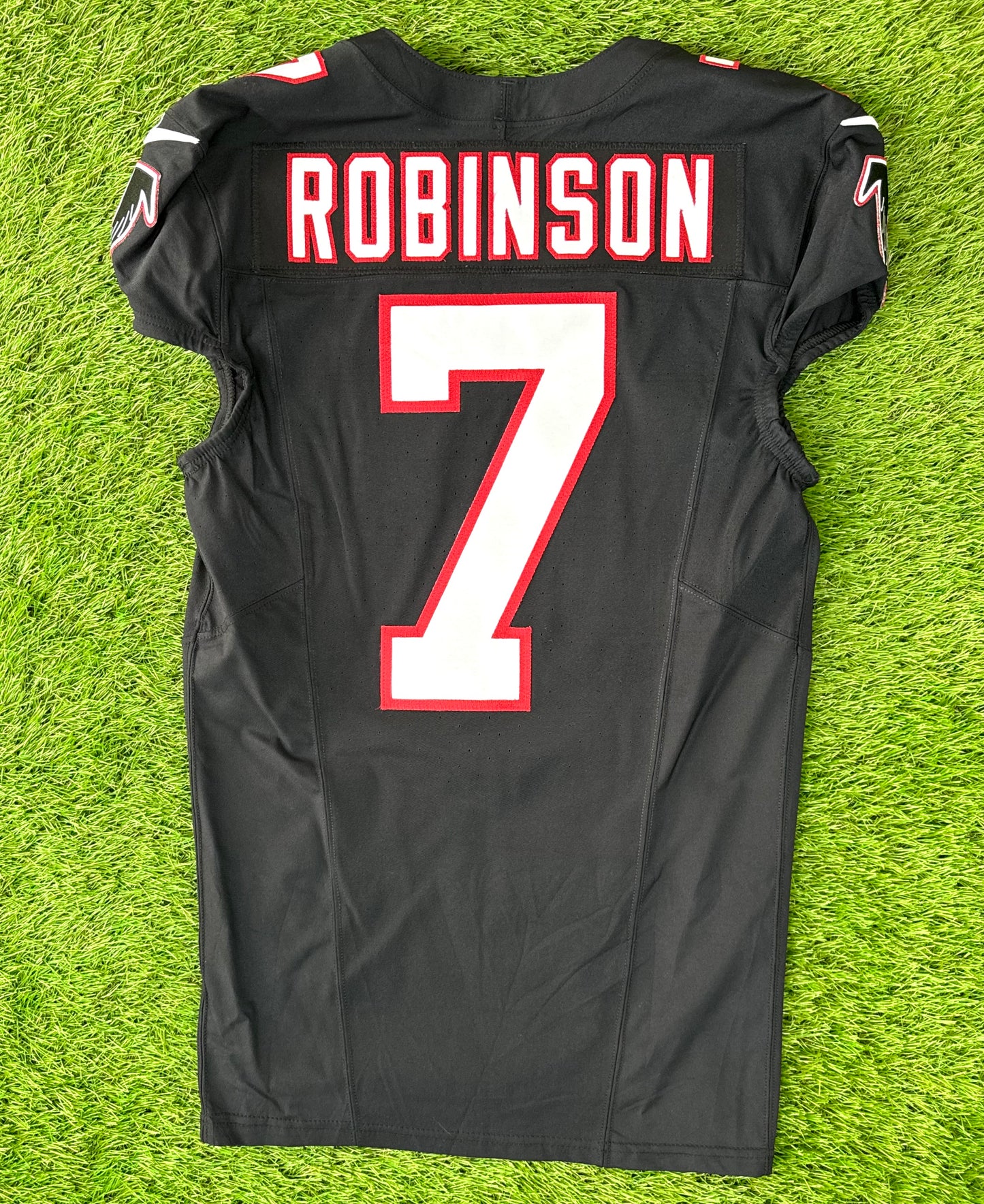 Atlanta Falcons 2023 Bijan Robinson Throwback NFL Football Jersey (40/Medium)