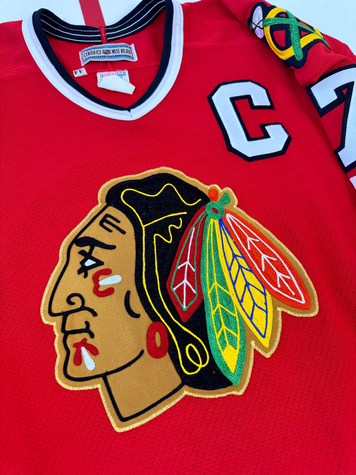 Chicago Blackhawks 1995-1996 Chris Chelios NHL Hockey Jersey (44/Medium)