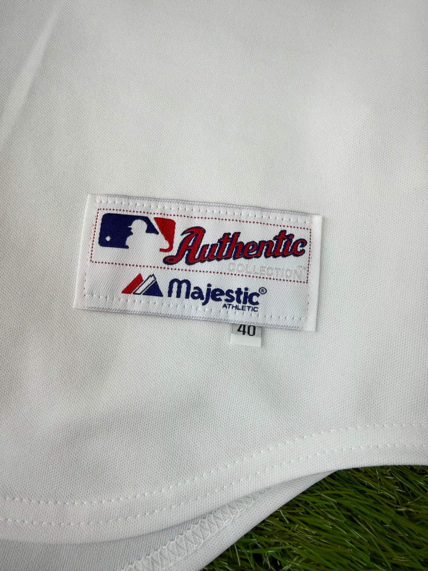 Toronto Blue Jays Carlos Delgado 2001 Faux Vest Home Alternate MLB Baseball Jersey (40/Medium)