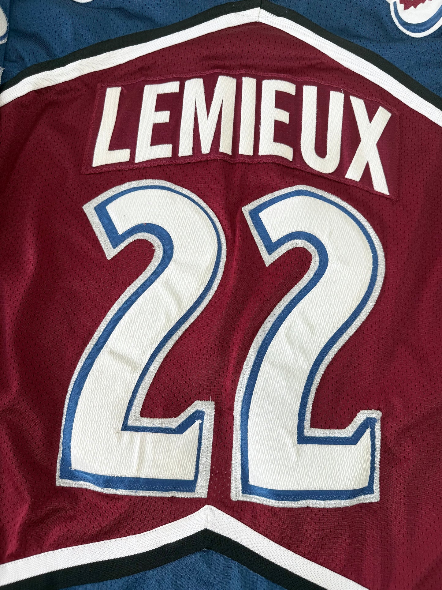Colorado Avalanche Claude Lemieux 1996 Stanley Cup Finals NHL Hockey Jersey (52/XL)