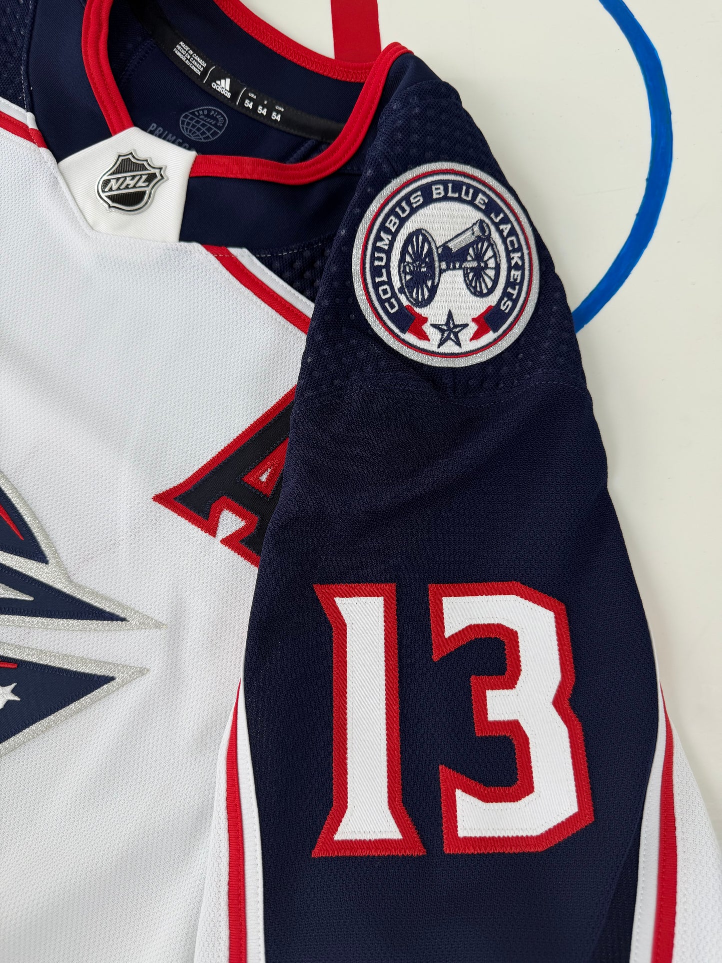 Columbus Blue Jackets Johnny Gaudreau 2022-2023 NHL Hockey Jersey (54/XL)