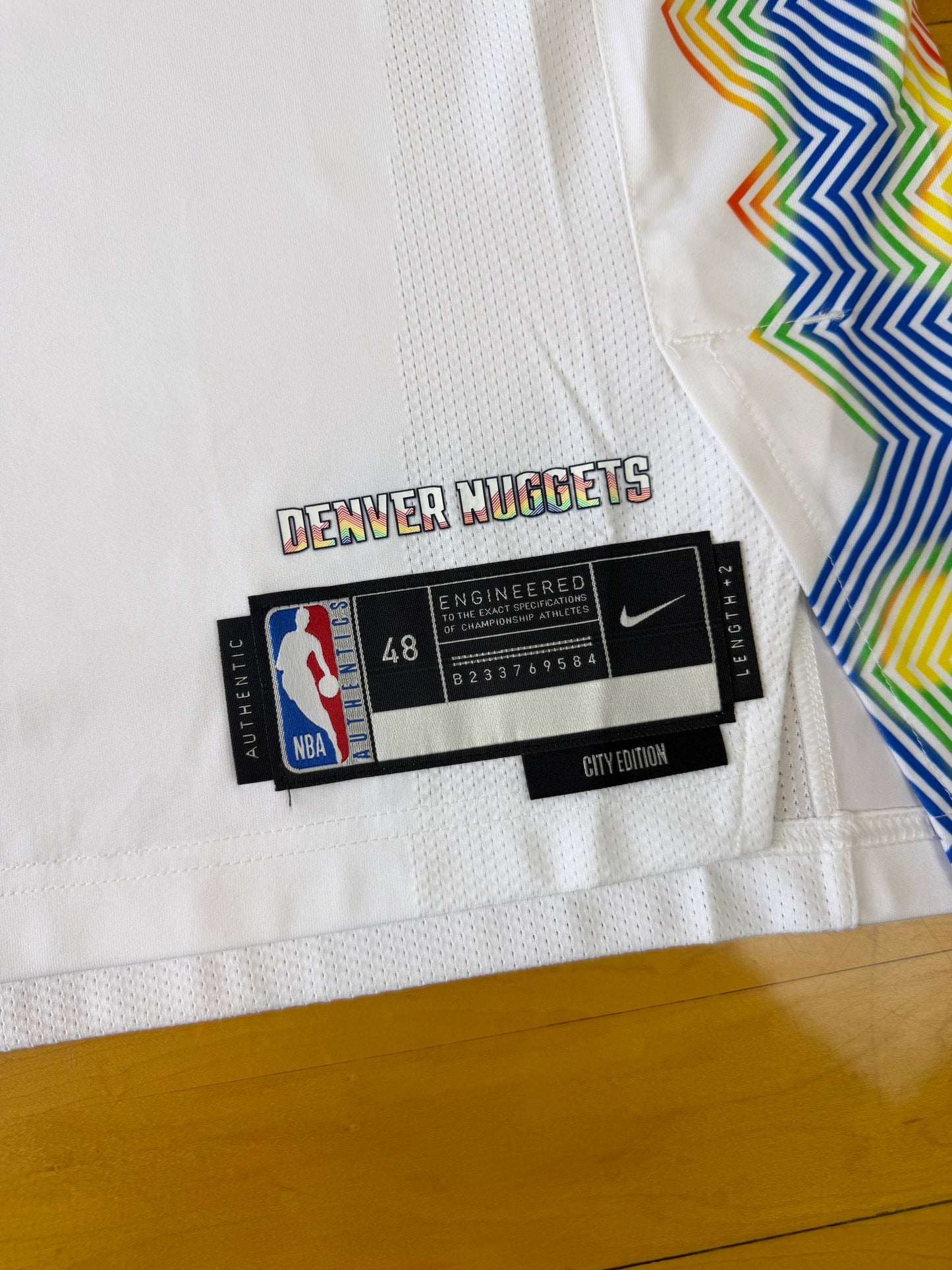 Denver Nuggets Jamal Murray 2024-2025 City Edition NBA Basketball Jersey (48/Large)