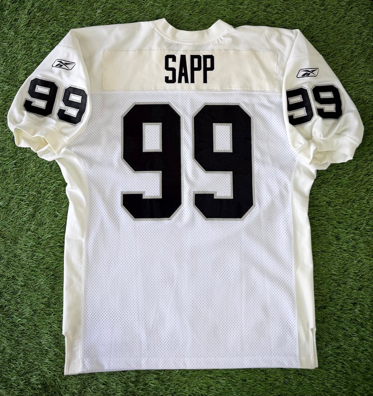 Oakland Raiders Warren Sapp 2004 NFL Football Jersey (50/XL)