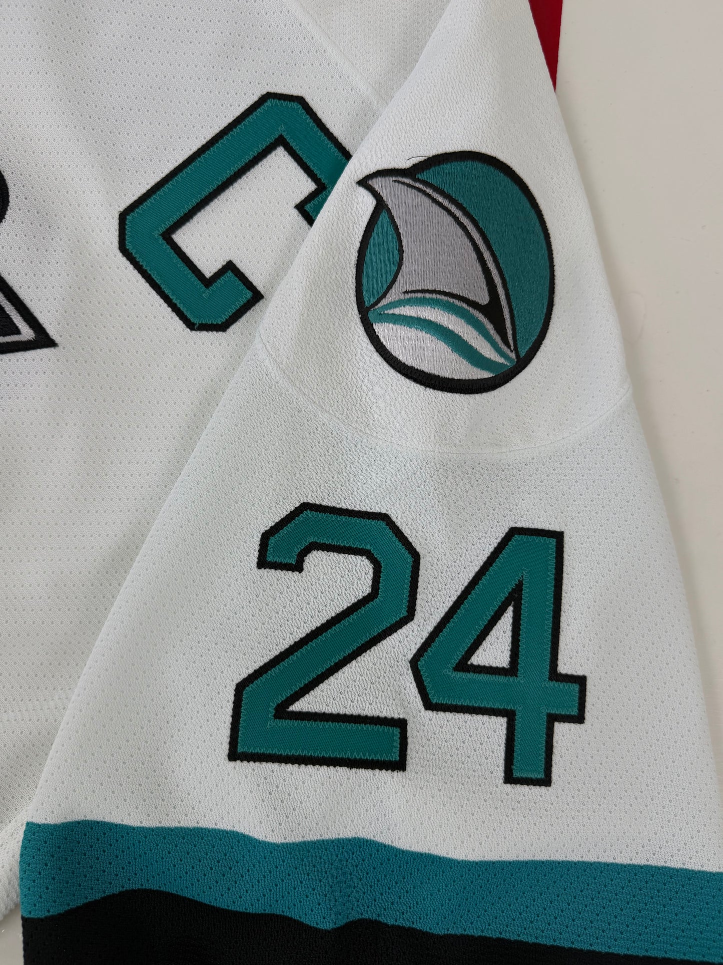 San Jose Sharks Doug Wilson 1991-1992 NHL Hockey Jersey (48/Large)