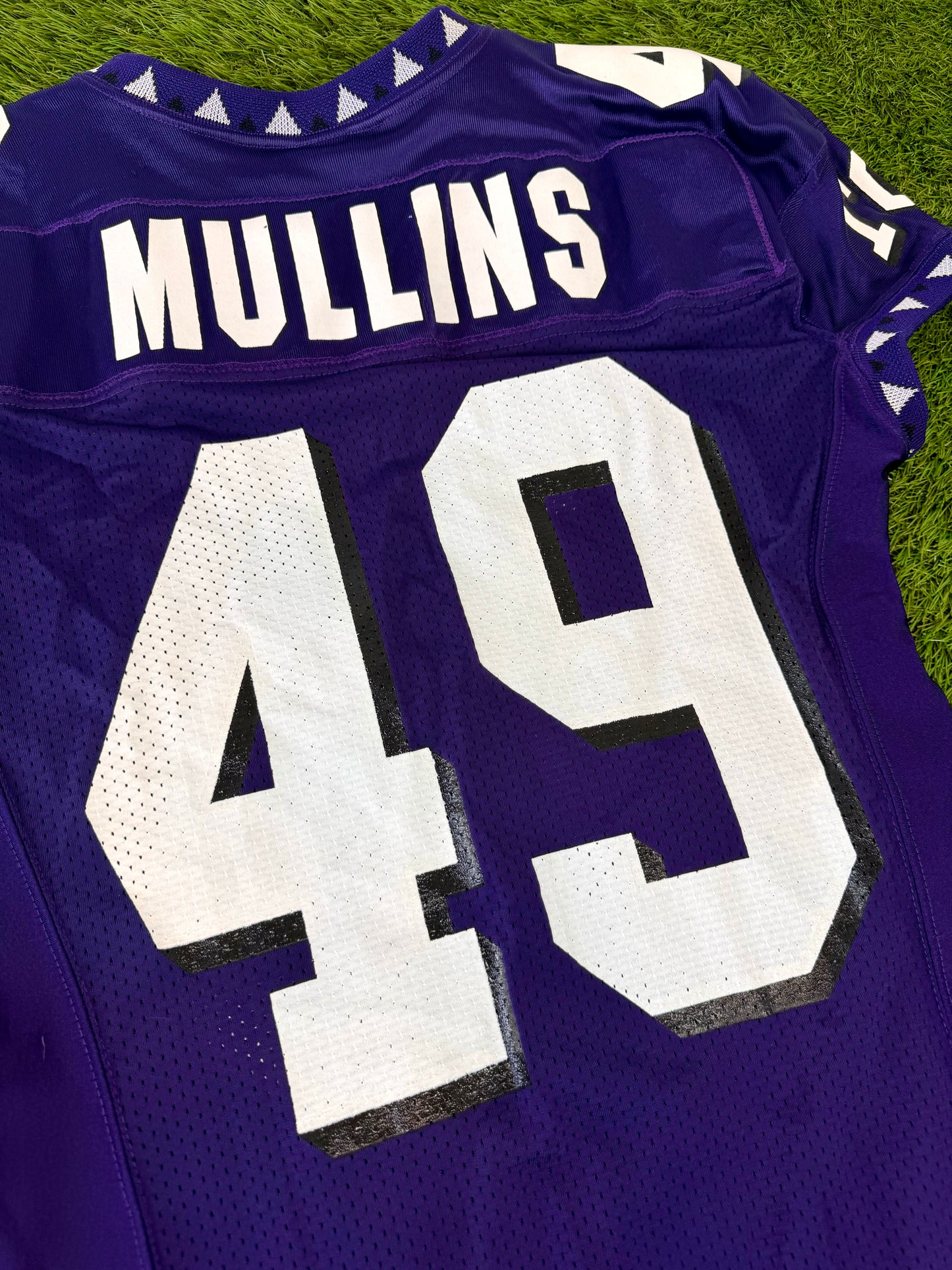 TCU Horned Frogs Marvin Mullins 1997 Game Worn College Football Jersey (46/XL) and Game Used Helmet