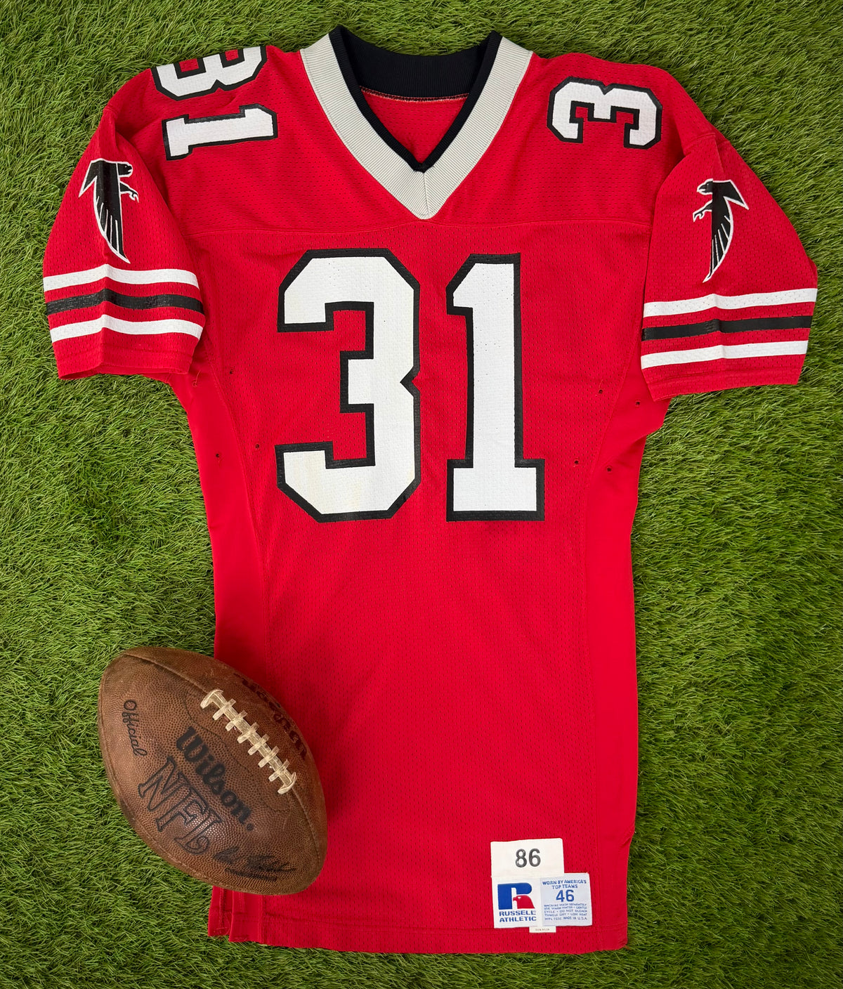 Atlanta Falcons William Andrews 1986 NFL Football Jersey (46/XL)