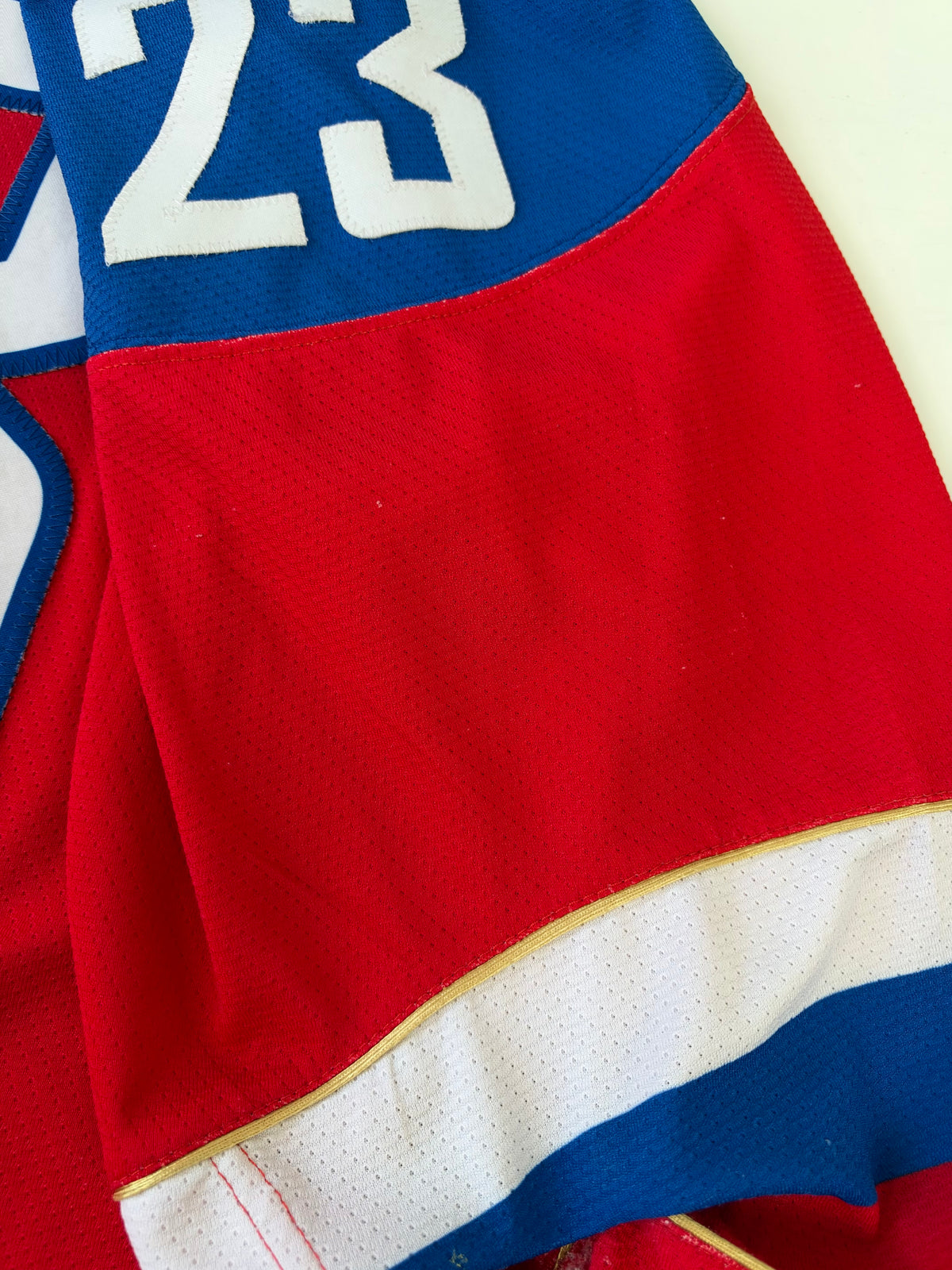 Team Russia Dmitry Zlodeyev 2021 Game Worn Hockey Jersey (48/Large)