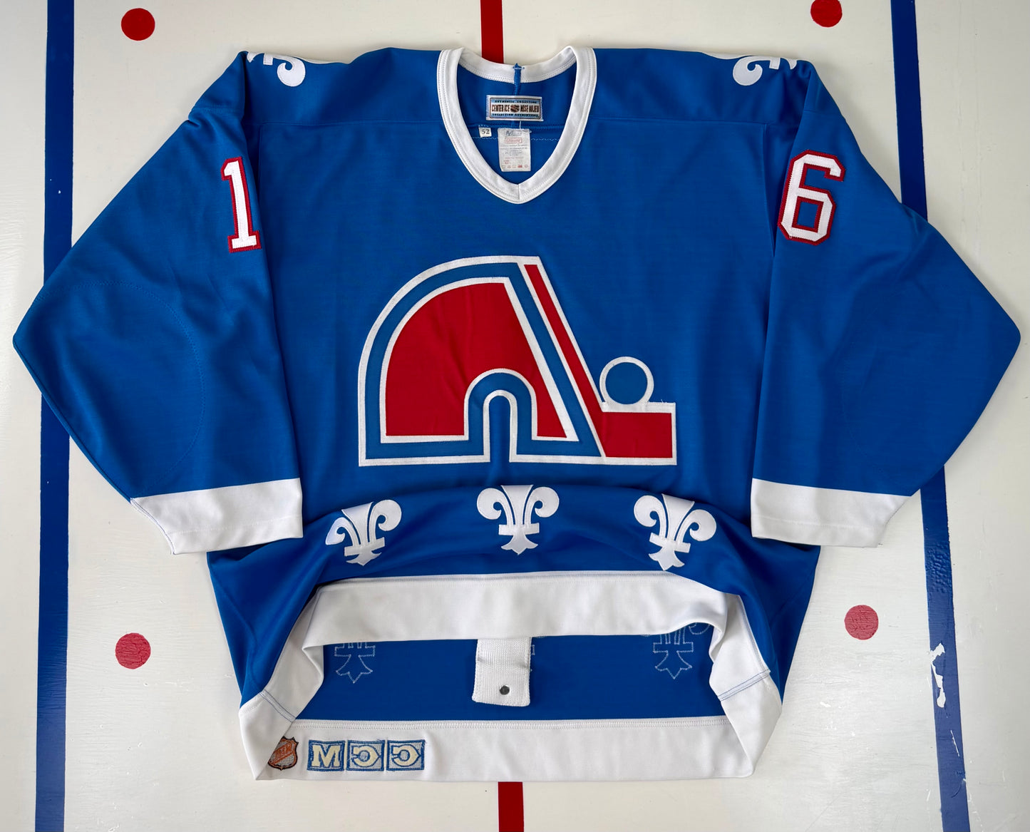 Quebec Nordiques Michel Goulet NHL Hockey Jersey (52/XL)