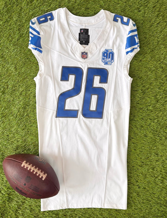 Detroit Lions Jahmyr Gibbs 2023 NFL Football Jersey (40/Medium)