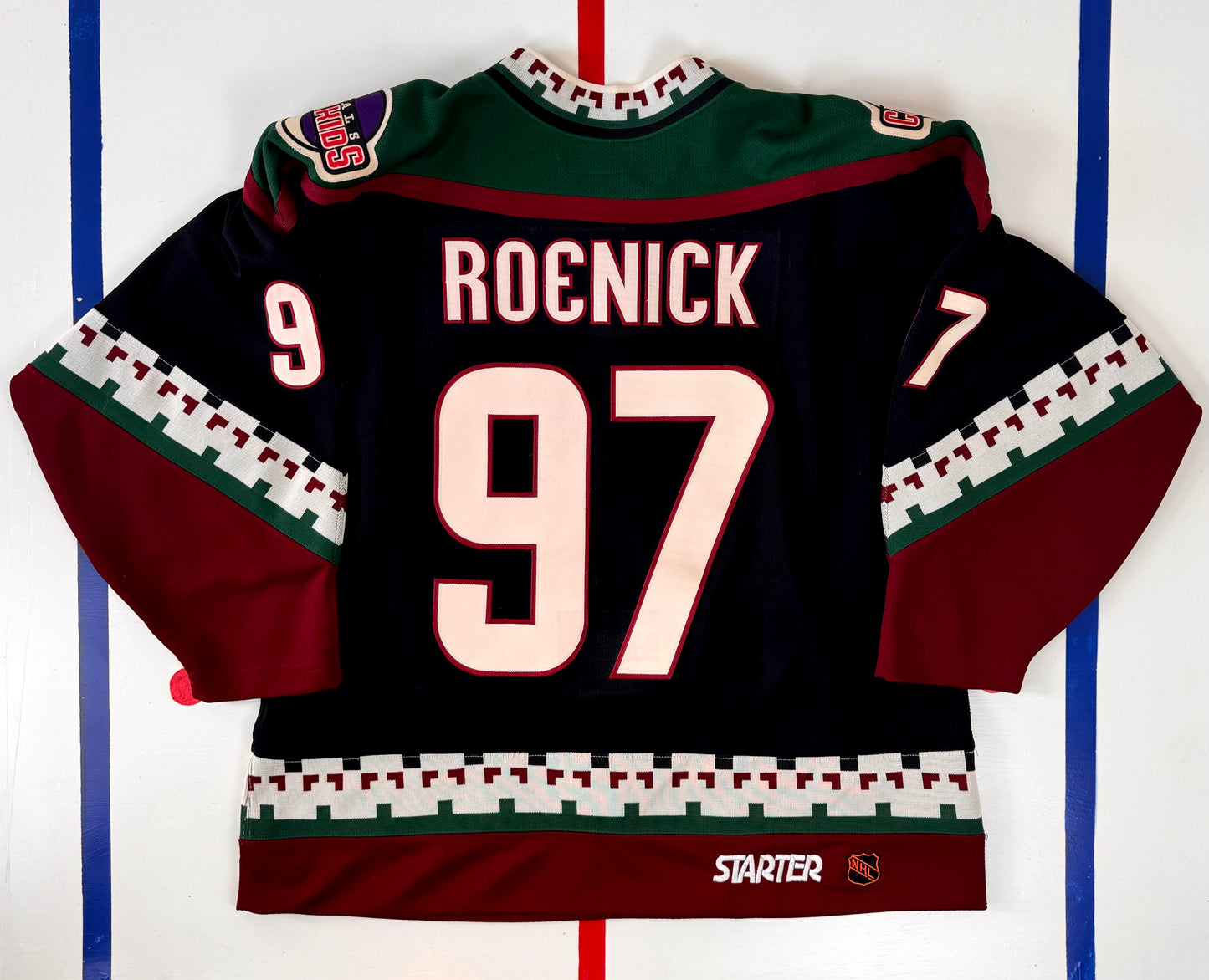 Phoenix Coyotes 1998-1999 Jeremy Roenick NHL Hockey Jersey (54/XL)