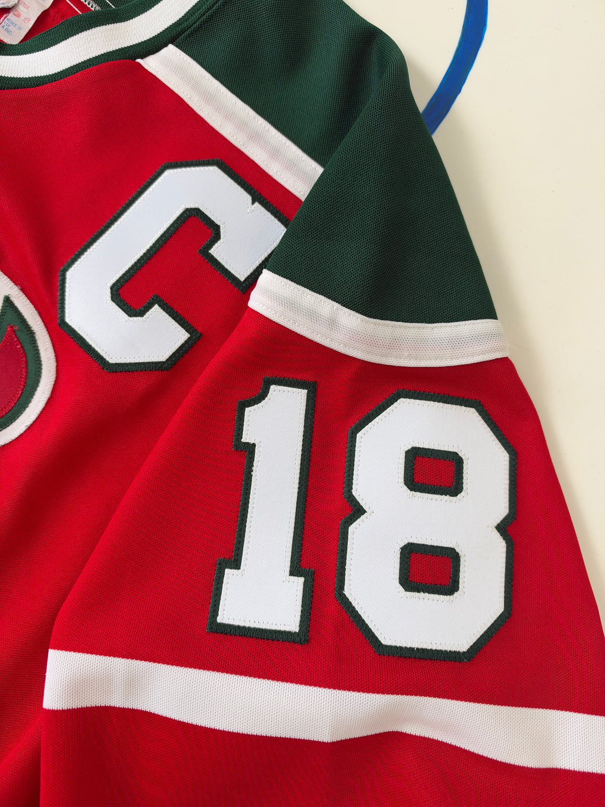 New Jersey Devils Mel Bridgman 1986-1987 NHL Hockey Jersey (46/Large)