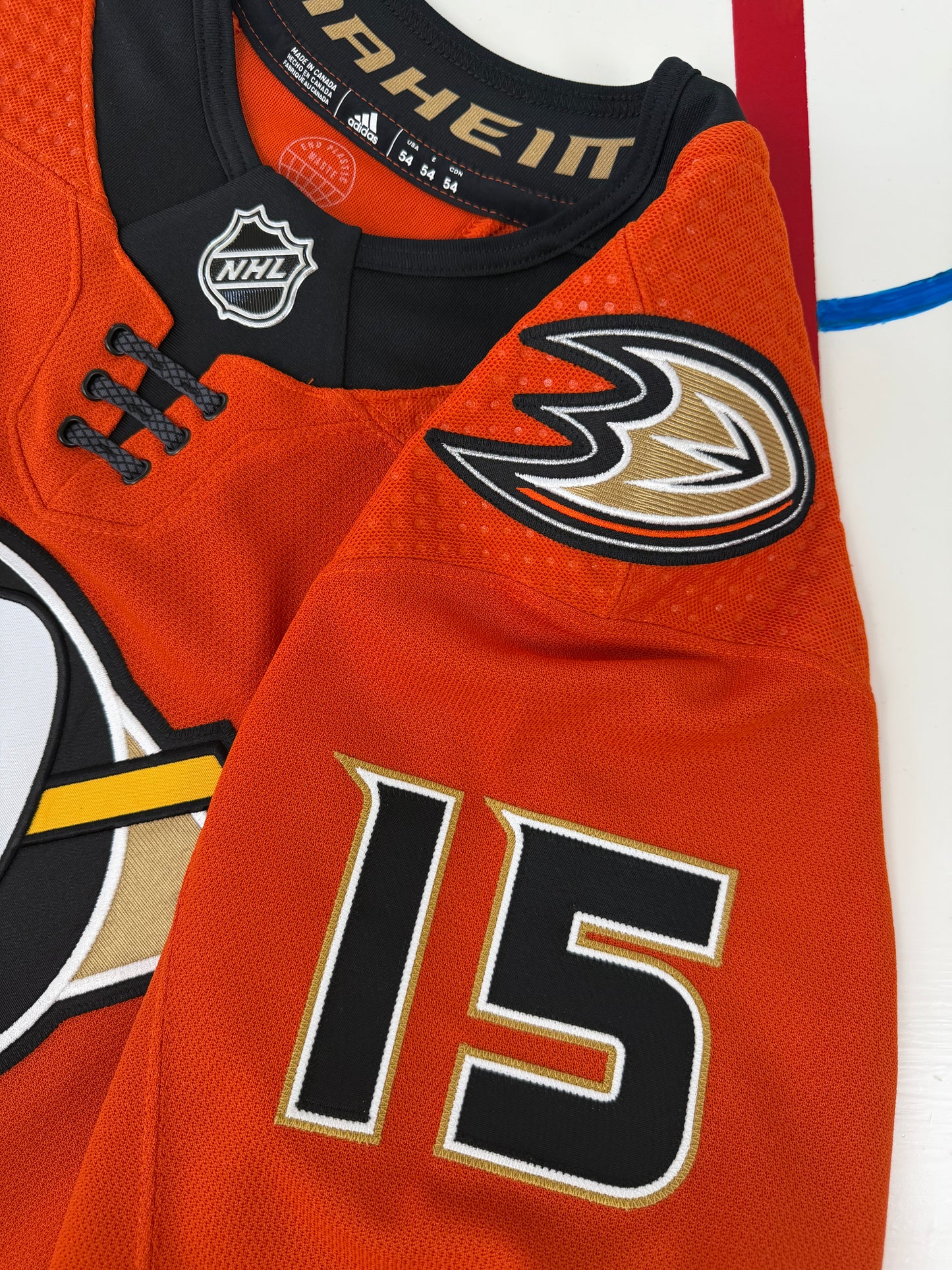 Anaheim Ducks Ryan Getzlaf 2019-2021 Alternate NHL Hockey Jersey (54/XL)