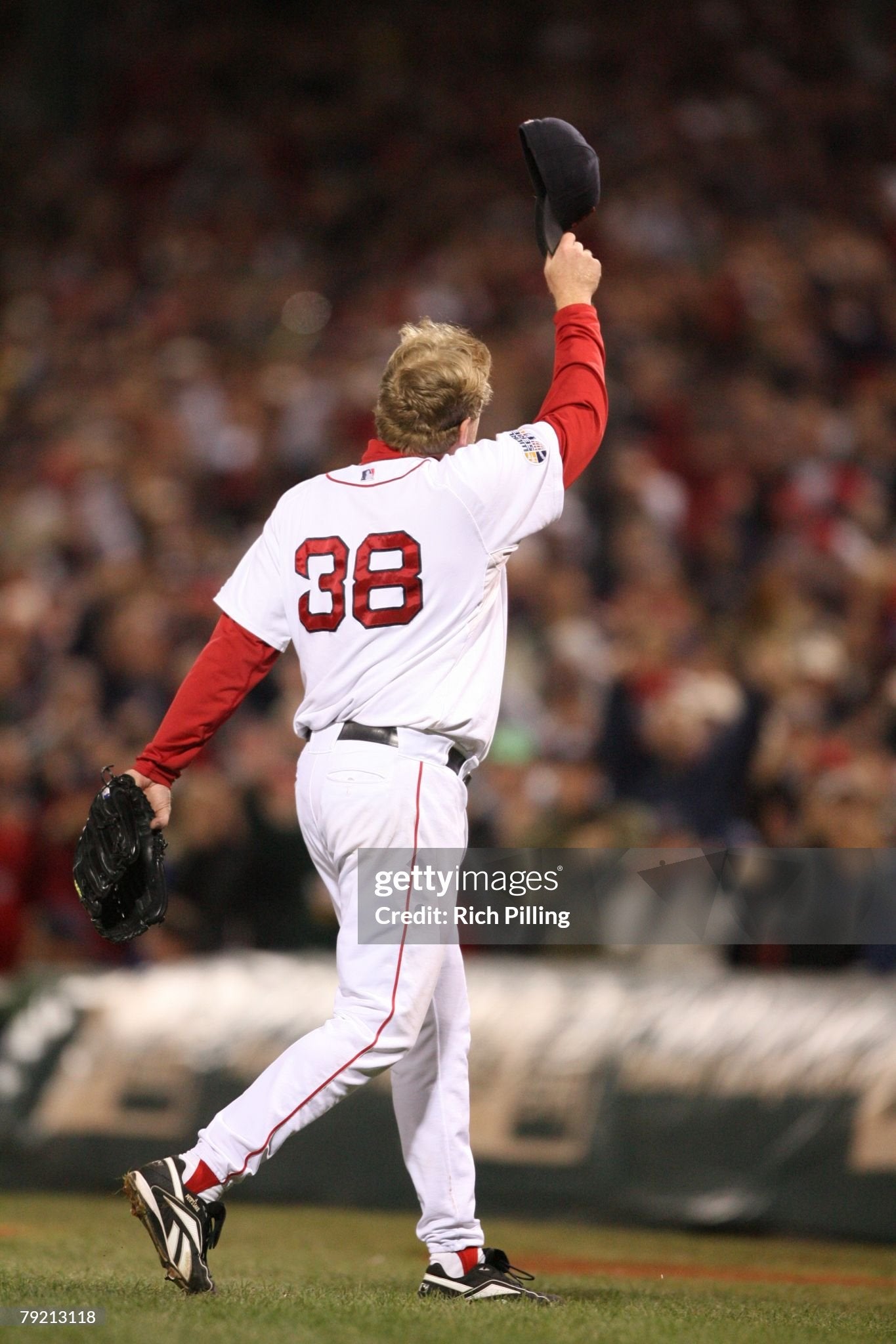 Boston Red Sox Curt Schilling 2007 World Series MLB Baseball Jersey (48/XL)