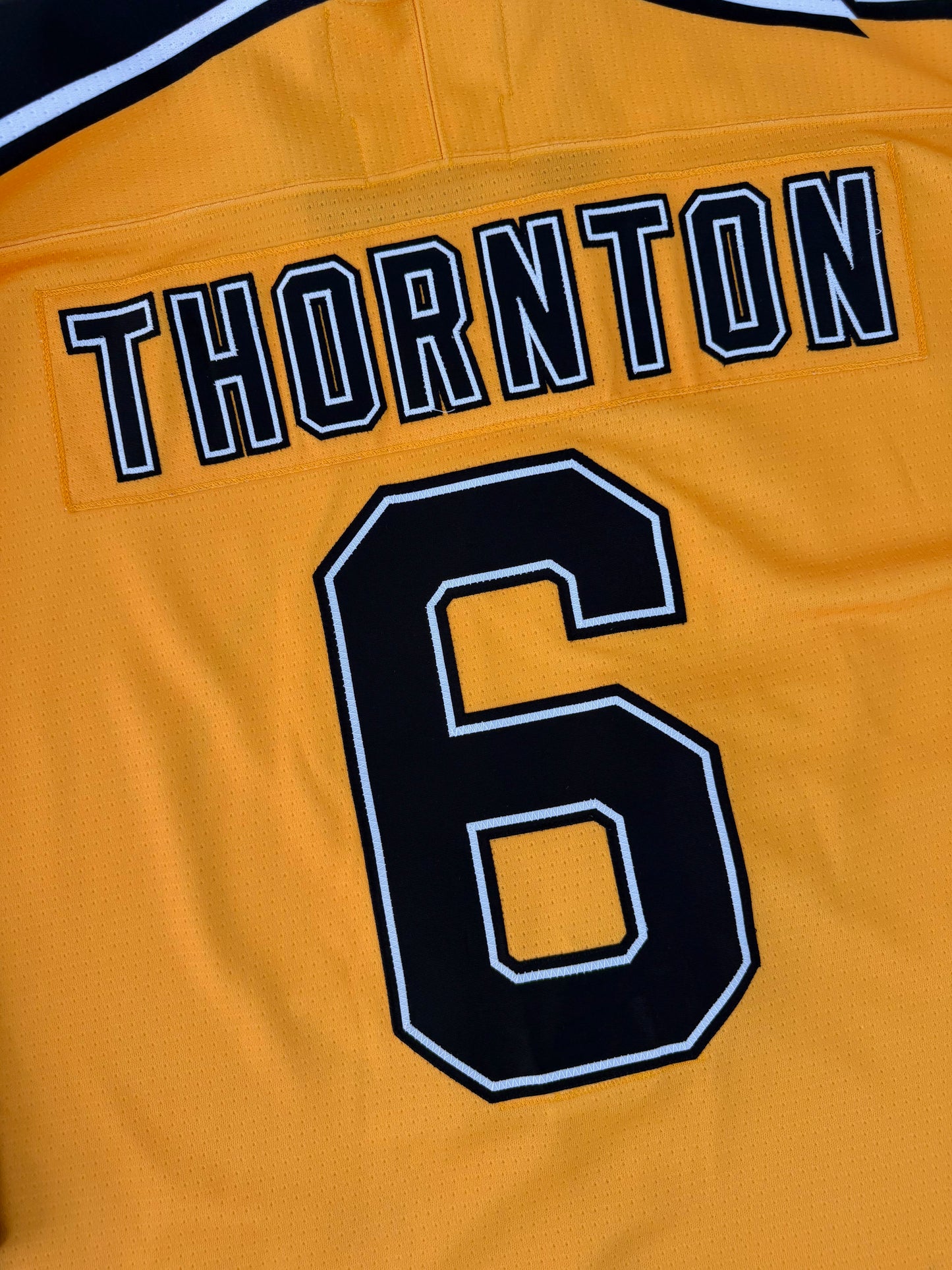 Boston Bruins Joe Thornton 1999-2000 Alternate NHL Hockey Jersey (54/XXL)