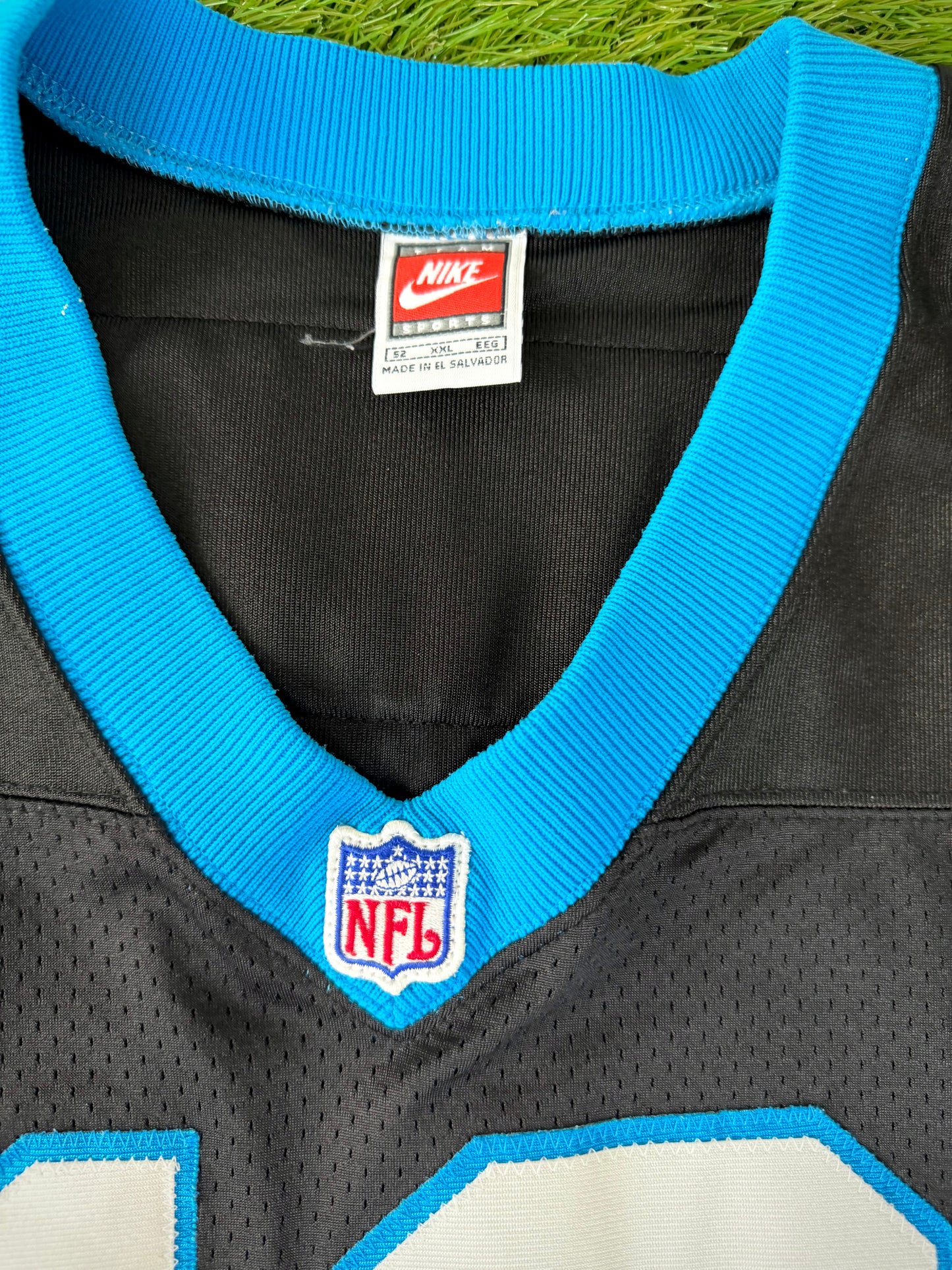 Carolina Panthers Kerry Collins 1997-1998 NFL Football Jersey (52/XXL)