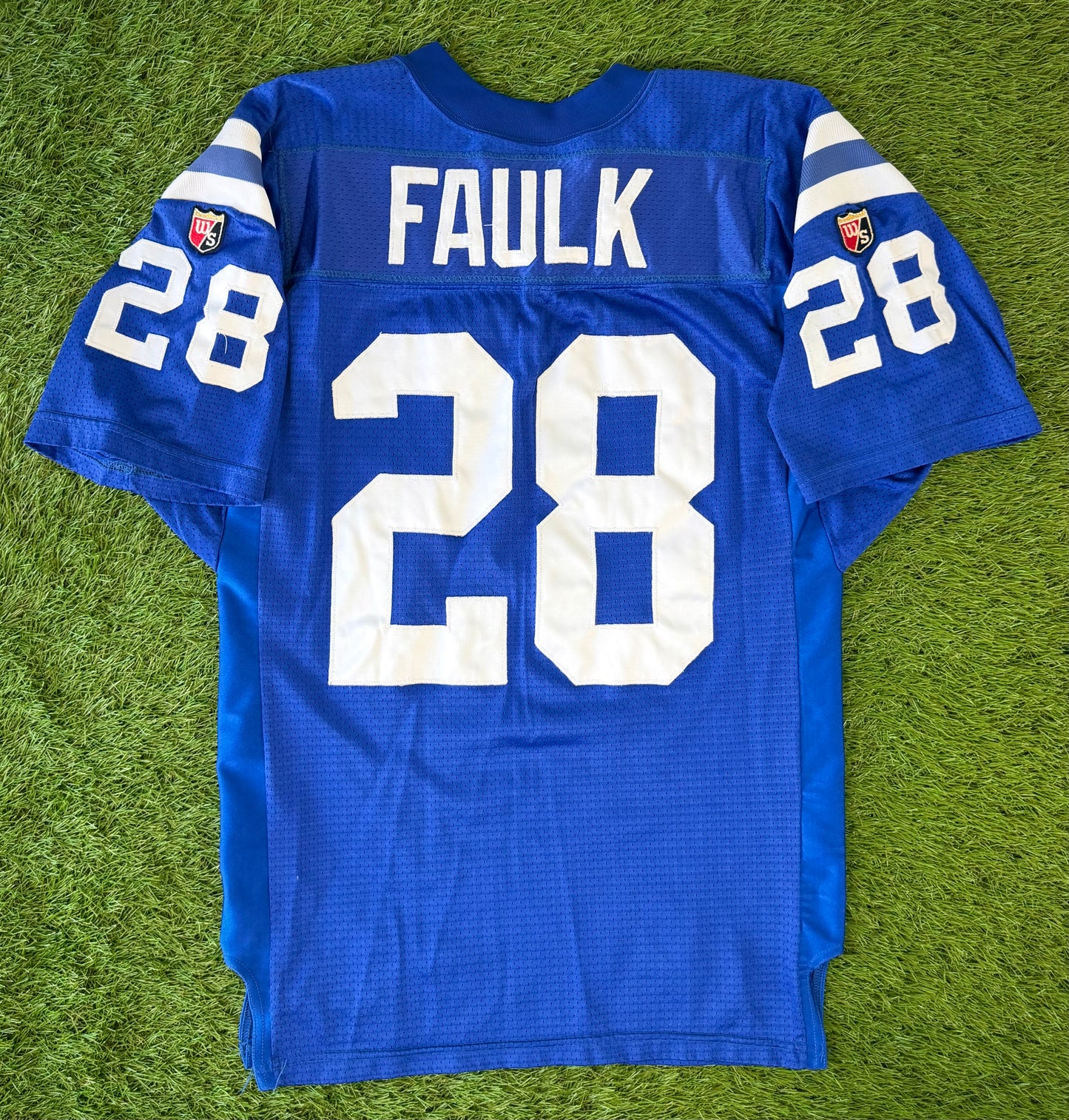 Indianapolis Colts Marshall Faulk 1995 NFL Football Jersey (46/Large)