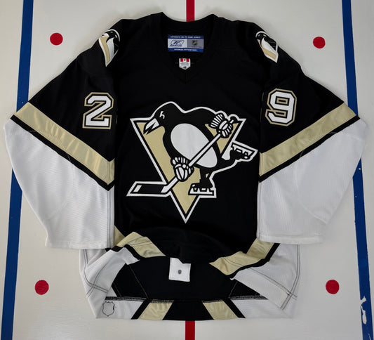 Pittsburgh Penguins Marc-Andre Fleury 2005-2007 NHL Hockey Jersey (48/Large)